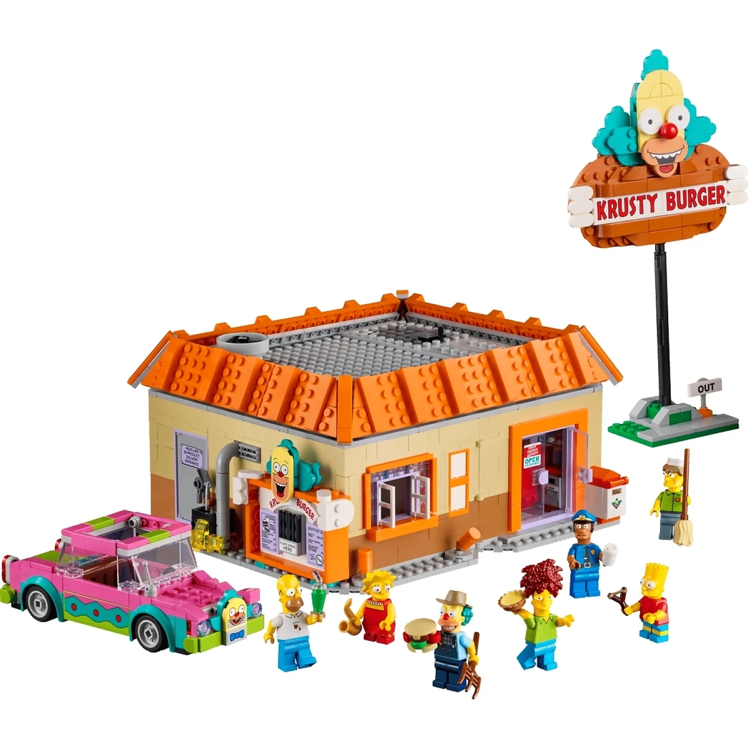 LEGO 10352 The Simpsons: Krusty Burger - Icons - Image 2