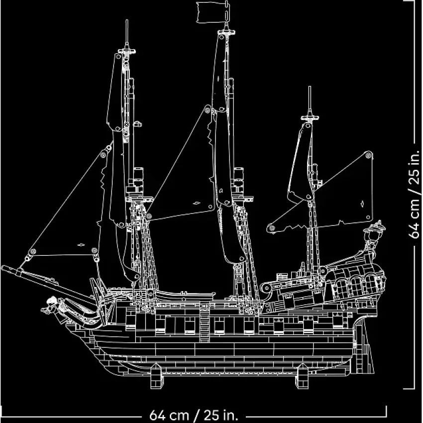 LEGO 10365 Captain Jack Sparrow's Pirate Ship - Icons - Image 7