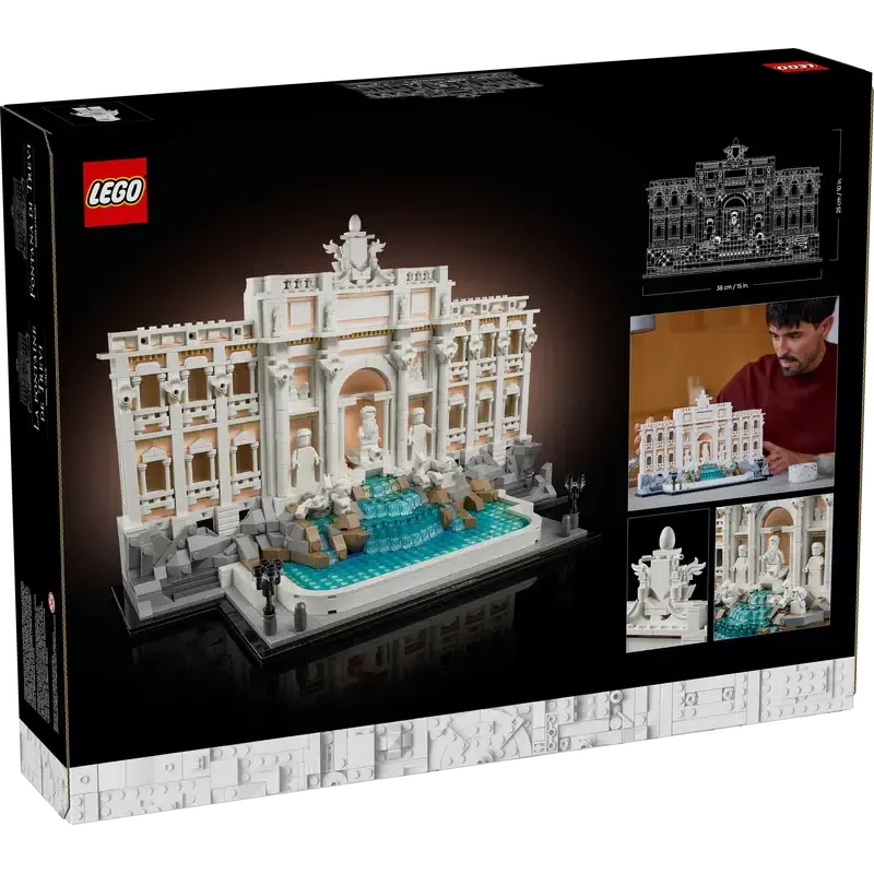 LEGO 21062 Trevi Fountain - LEGO Architecture - Image 3
