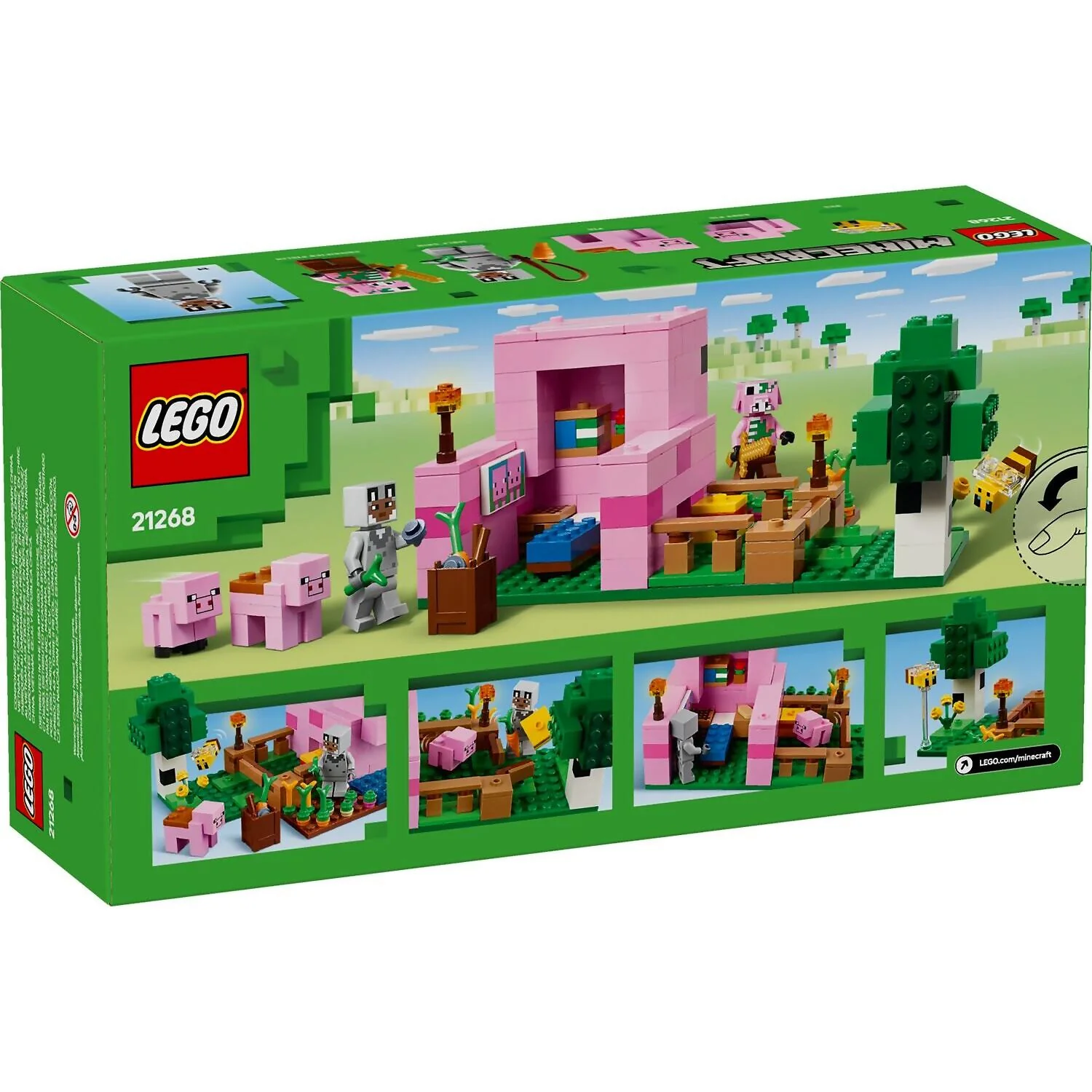 LEGO 21268 The Baby Pig House - Minecraft - Image 6