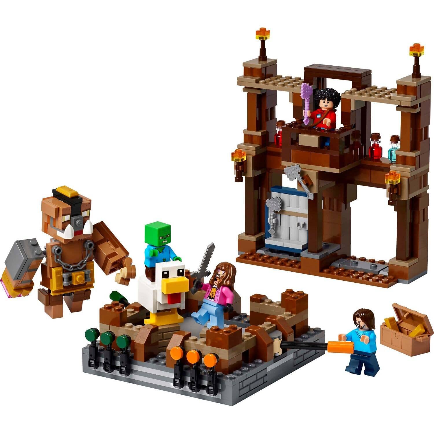 LEGO 21272 Woodland Mansion Fighting Ring - Minecraft - Image 2