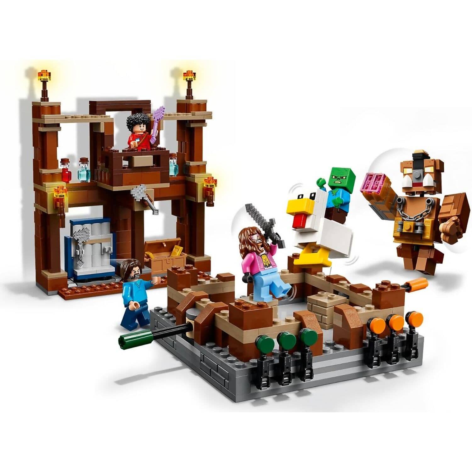 LEGO 21272 Woodland Mansion Fighting Ring - Minecraft - Image 3