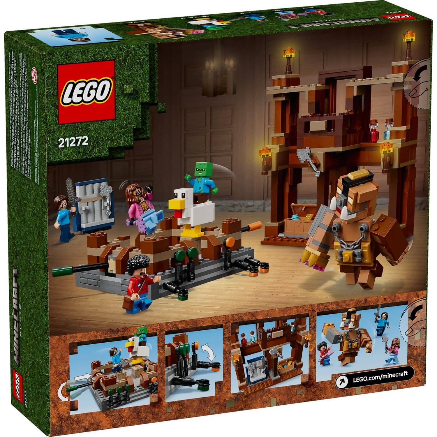 LEGO 21272 Woodland Mansion Fighting Ring - Minecraft - Image 9