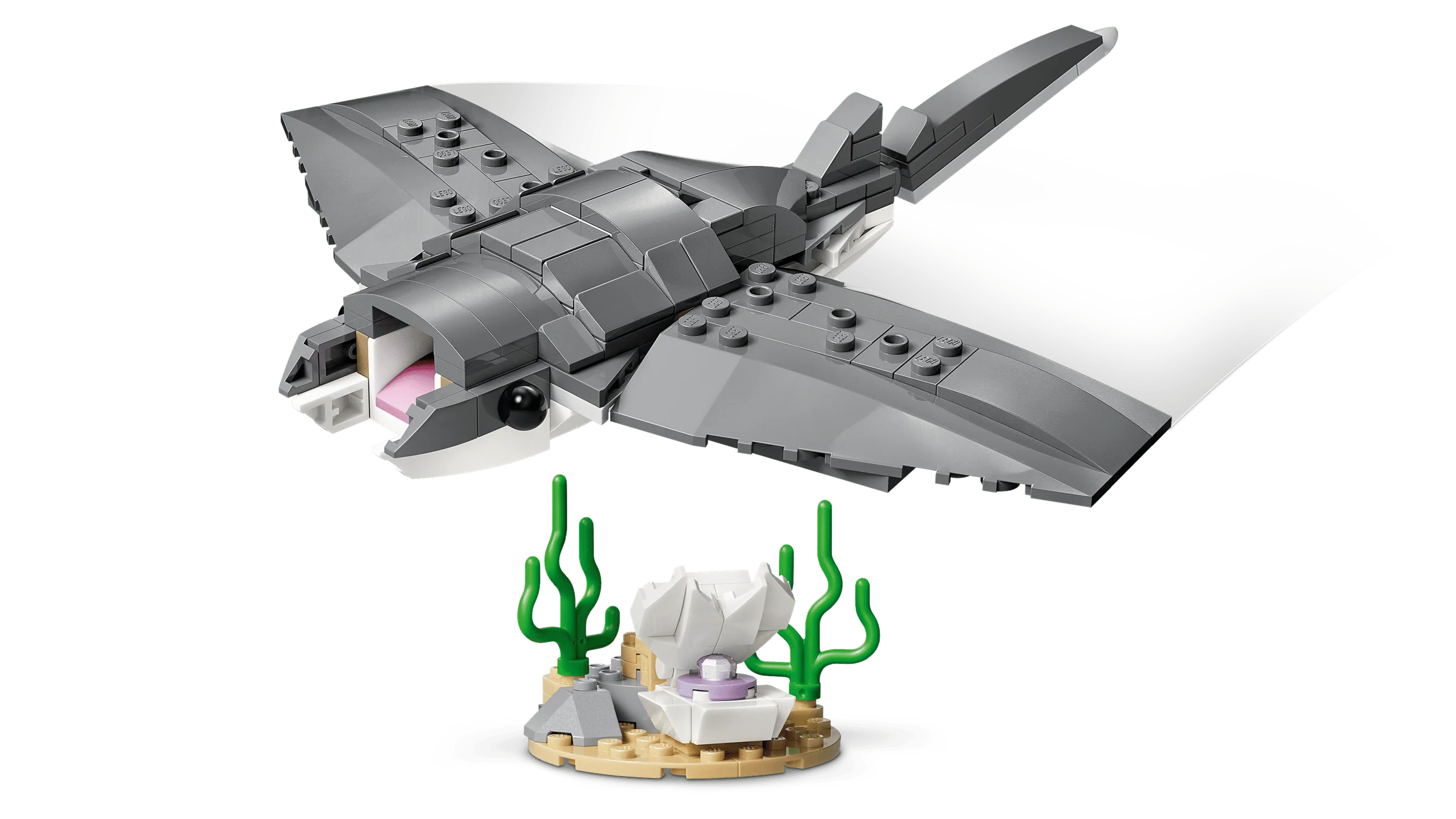 LEGO 31381 Fierce Shark with a Treasure Chest - Creator 3-in-1 - Image 4