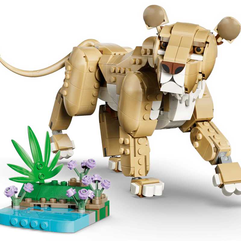 LEGO 31386 Wild Animals: Majestic Lion - Creator 3-in-1 - Image 3