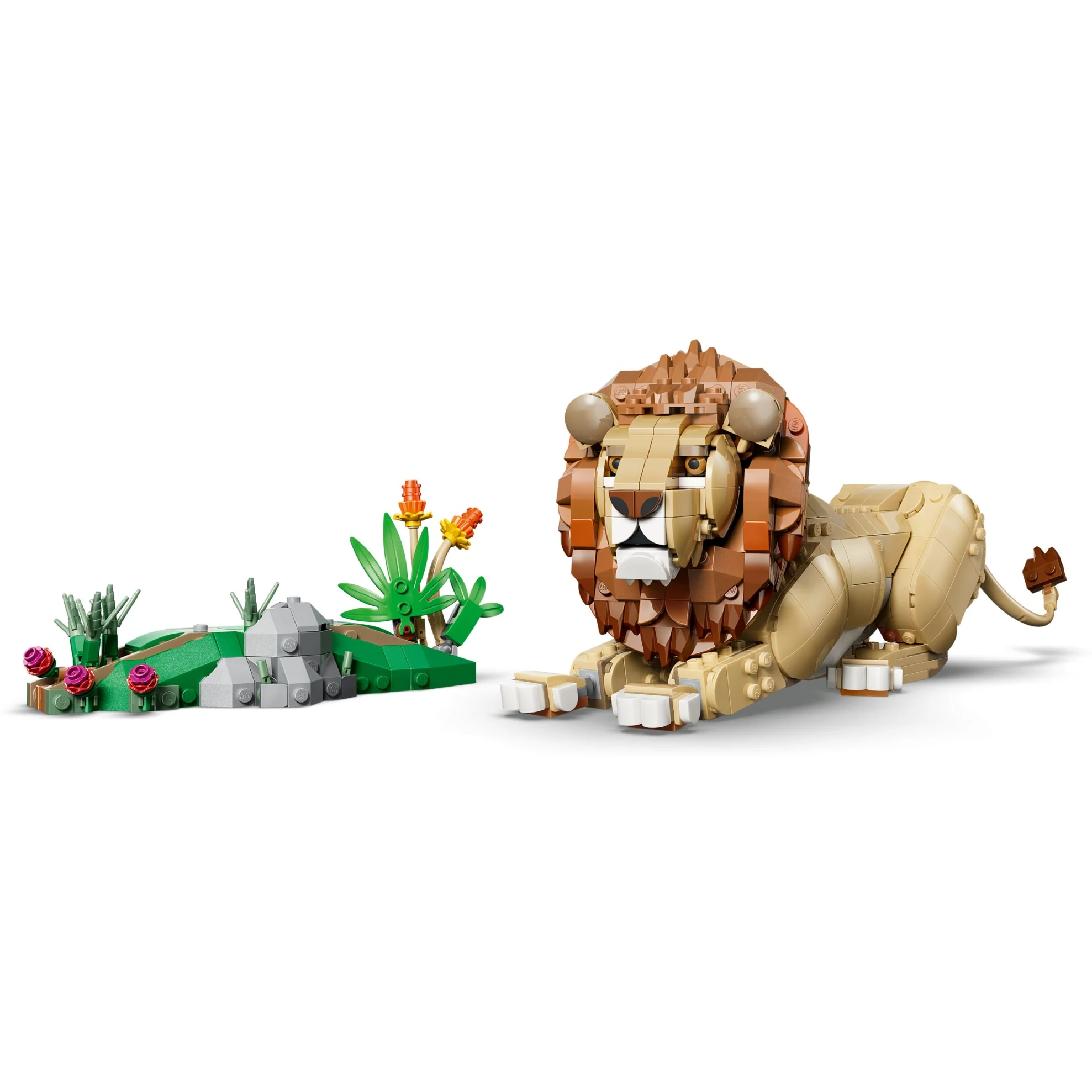 LEGO 31386 Wild Animals: Majestic Lion - Creator 3-in-1 - Image 8