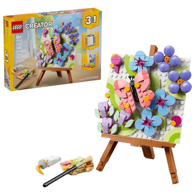 LEGO 31390 Floral Art Decor Painting - Creator 3-in-1