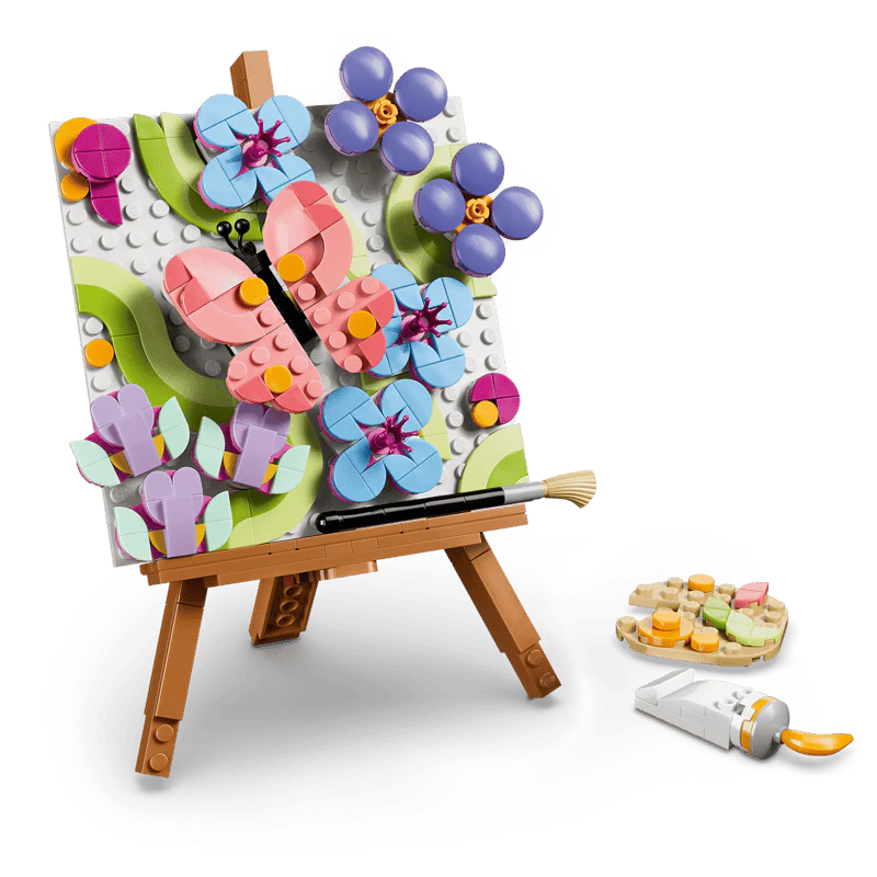 LEGO 31390 Floral Art Decor Painting - Creator 3-in-1 - Image 3