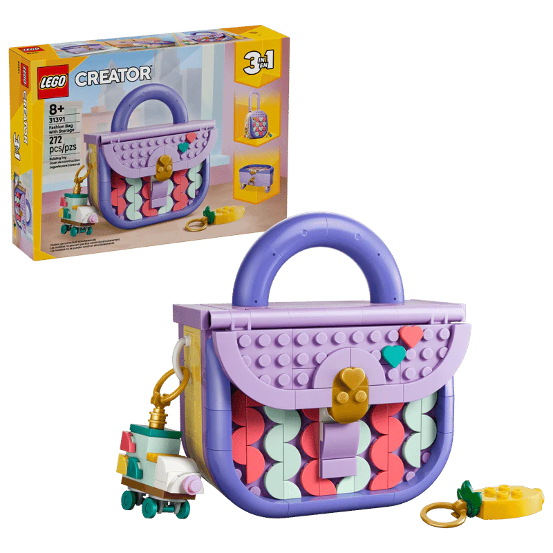LEGO 31391 Art Fashion Bag with Storage - Creator 3-in-1