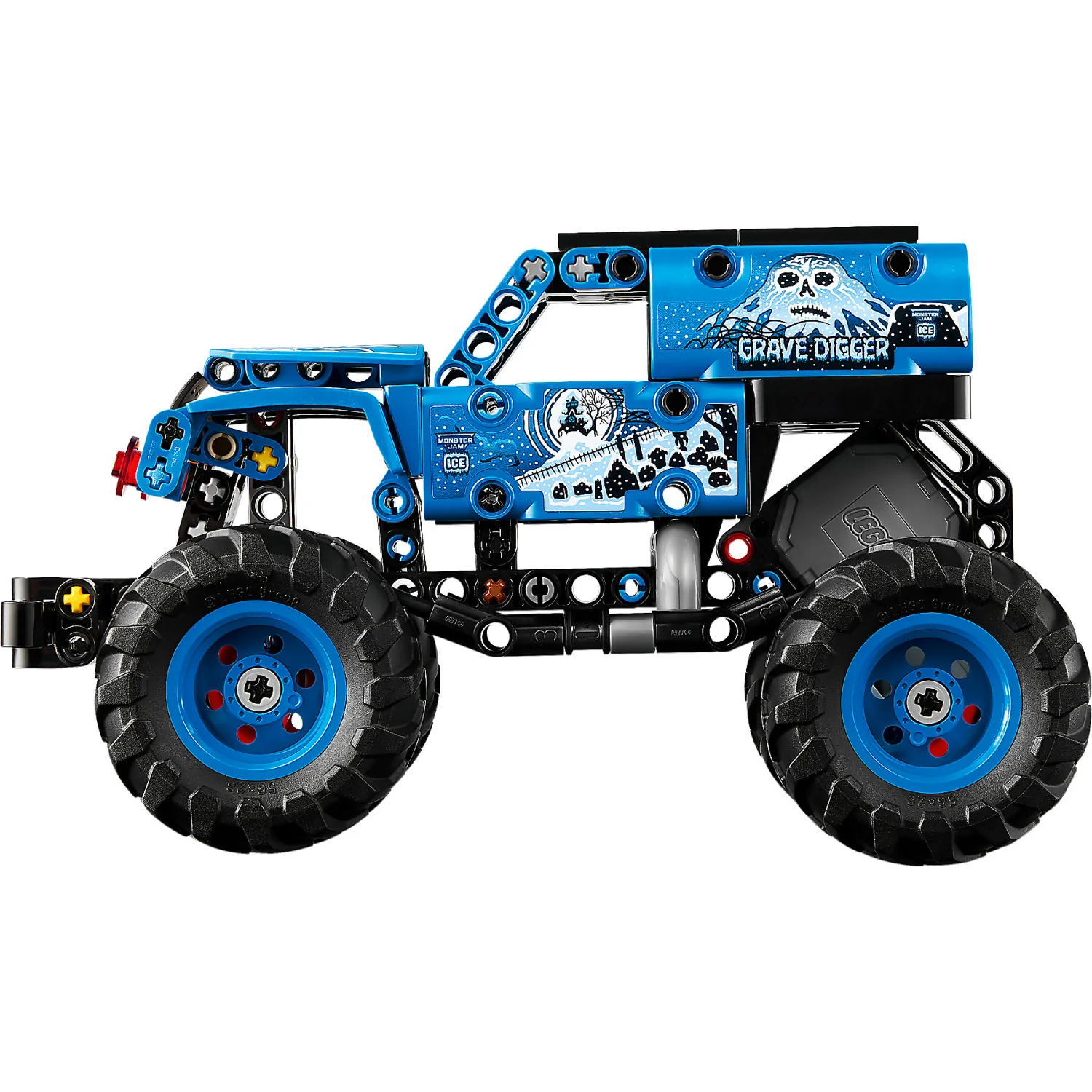 LEGO 42219 Monster Jam Grave Digger Fire and Ice - Technic - Image 4