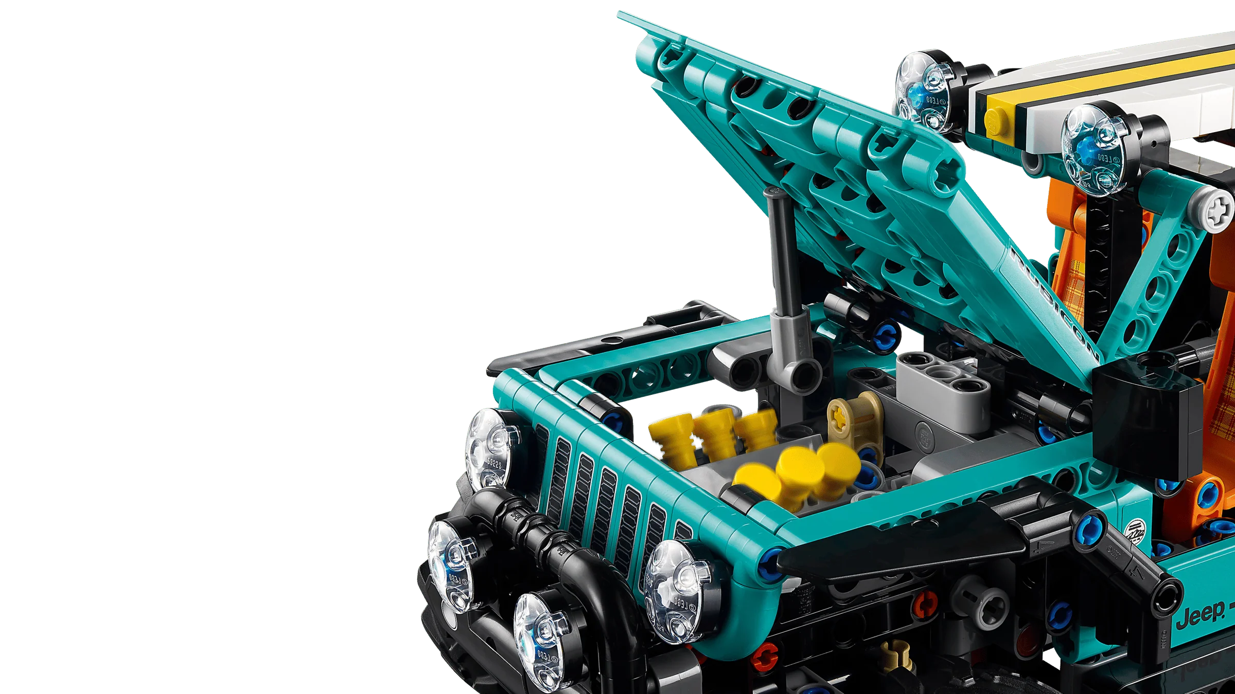 LEGO 42227 Jeep Wrangler Rubicon SUV - Technic - Image 4