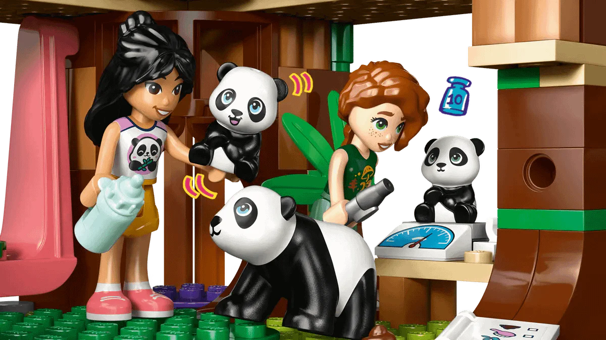 LEGO 42648 Panda Sanctuary Animal Care - Friends - Image 7