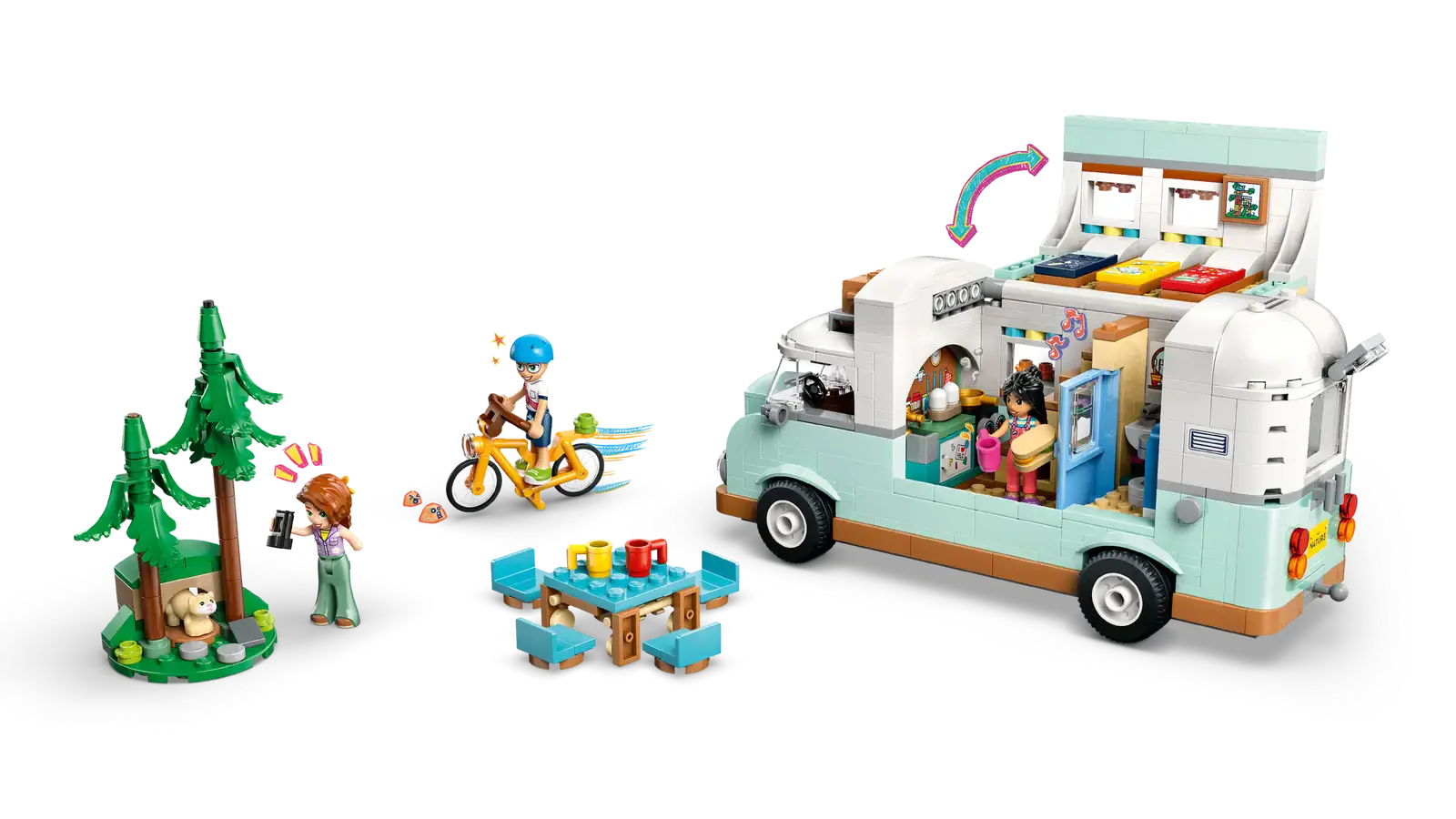LEGO 42663 Friendship Camper Van Adventure - LEGO Friends - Image 3