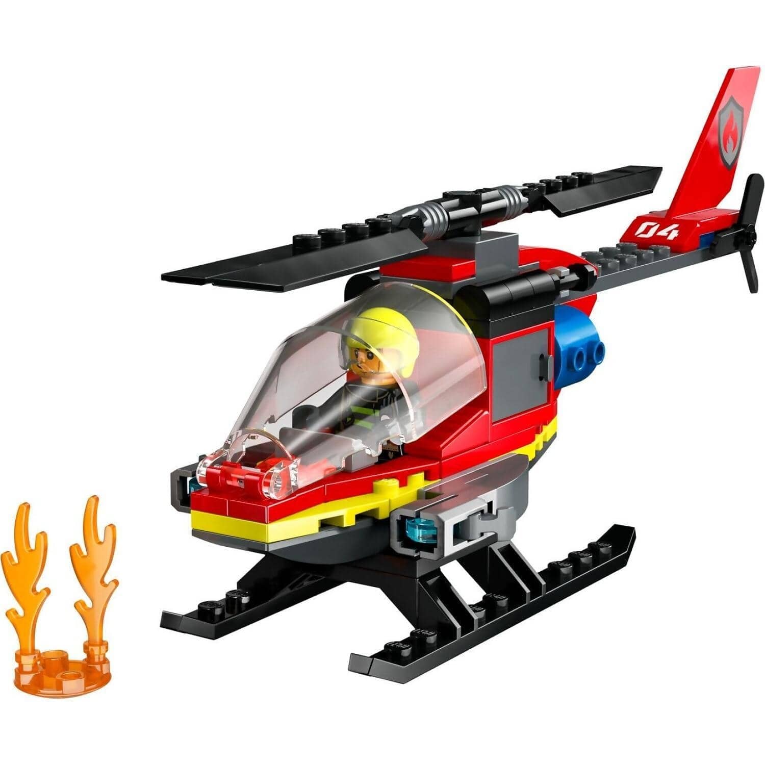 LEGO 60411 Fire Rescue Helicopter - City - Image 2