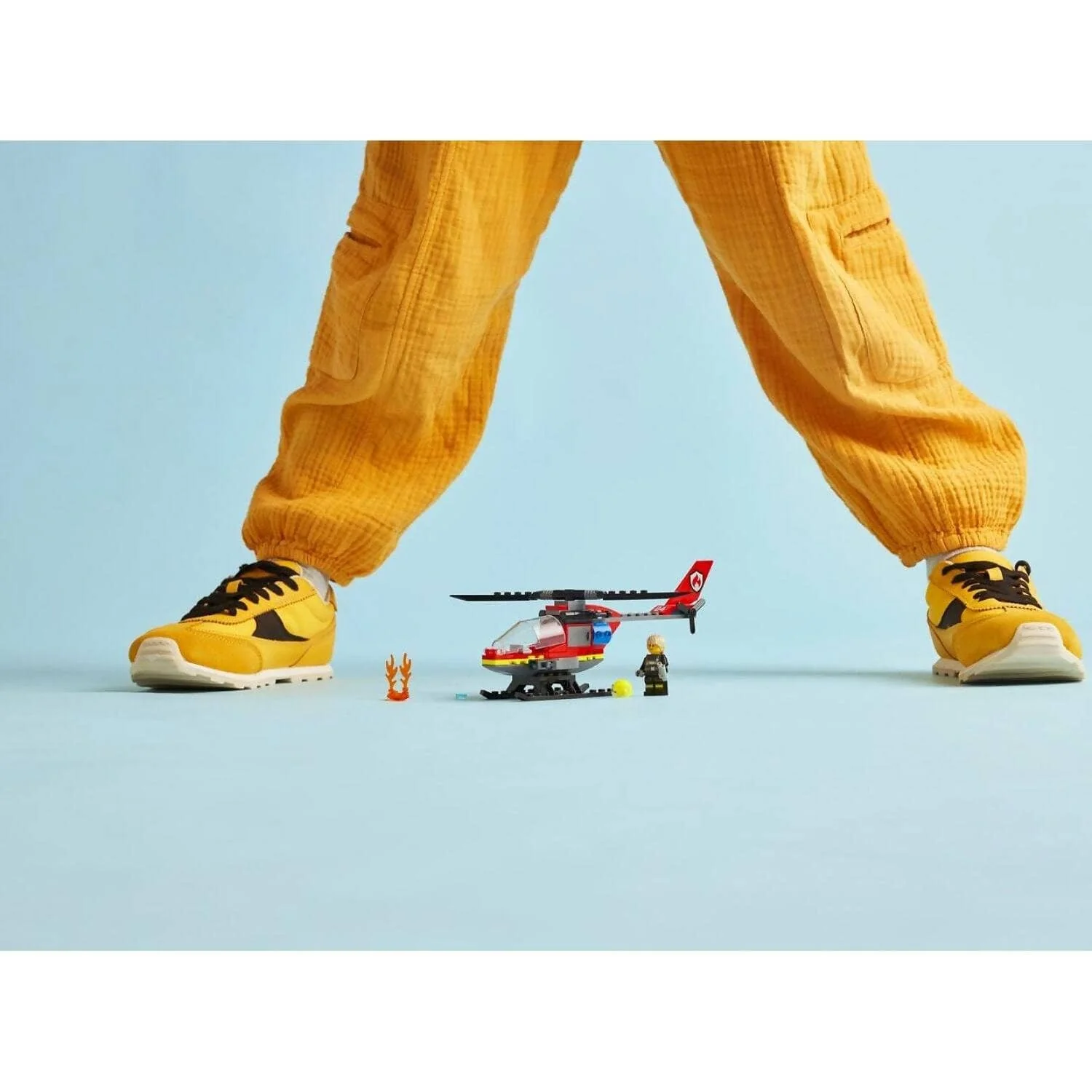 LEGO 60411 Fire Rescue Helicopter - City - Image 8