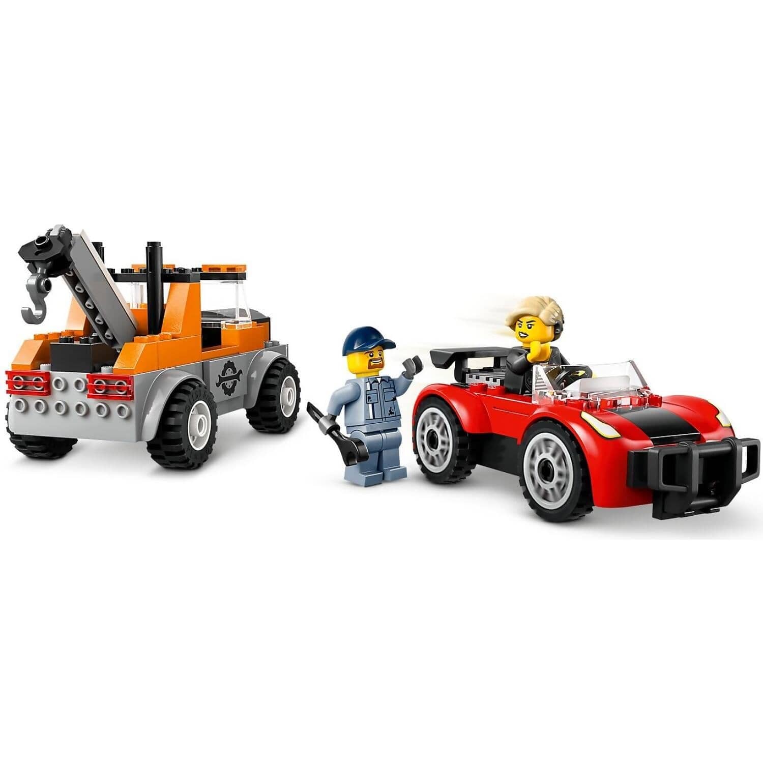 LEGO 60435 Tow Truck and Sports Car Repair - City 4+ - Image 3
