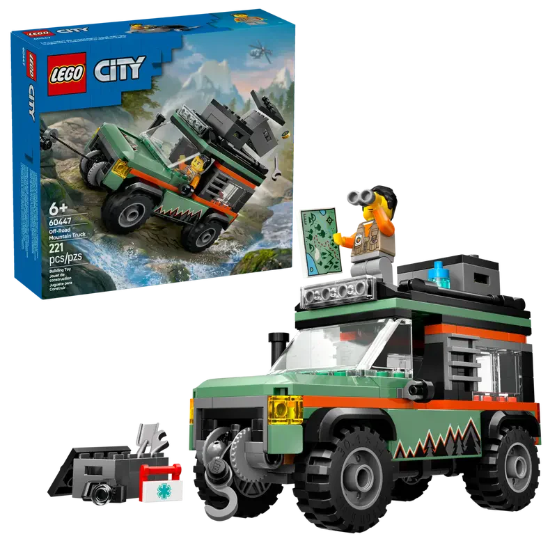LEGO 60447 Off-road 4x4 Mountain Truck - City - Image 2