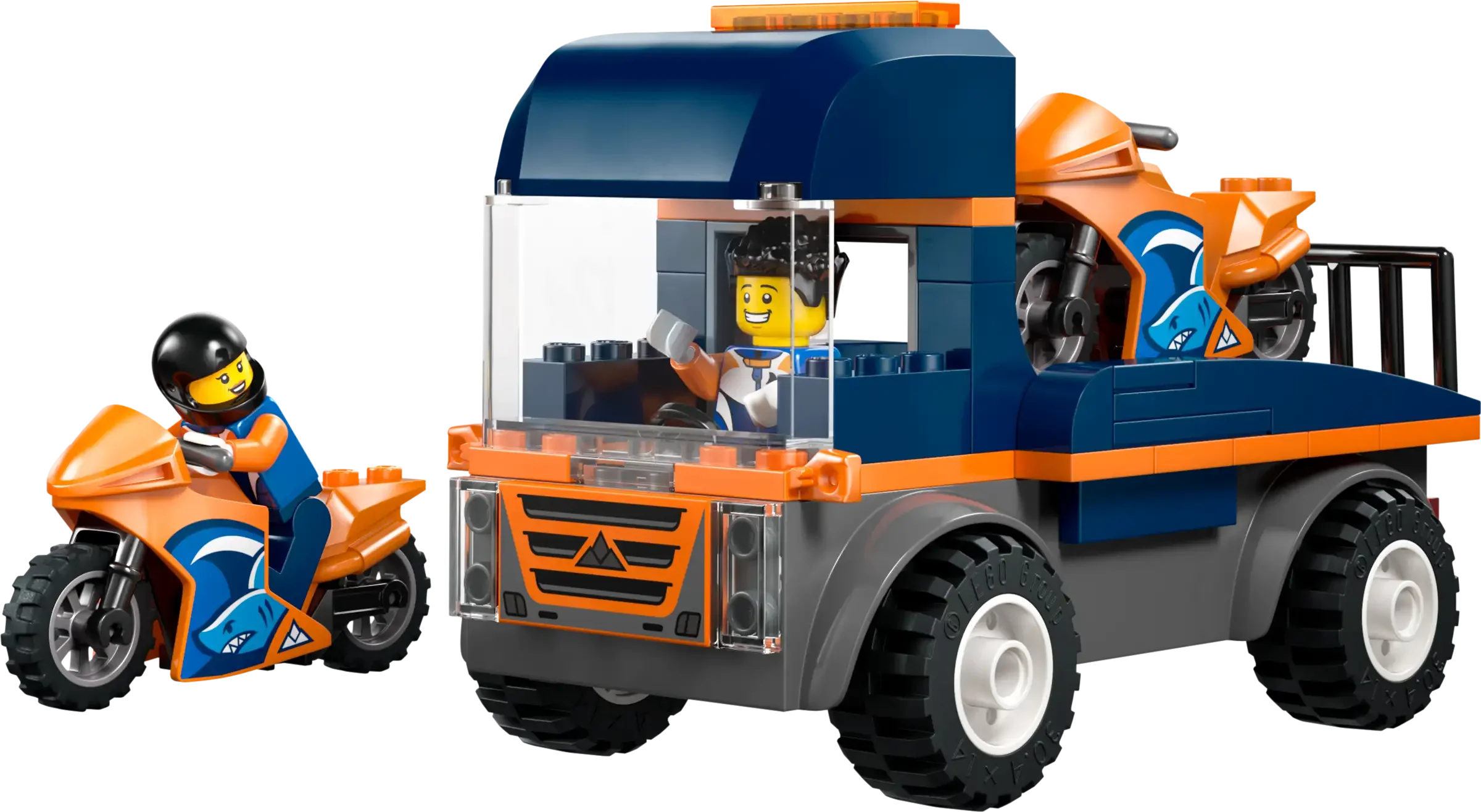 LEGO 60491 Motorcycle Transporter - City - Image 2
