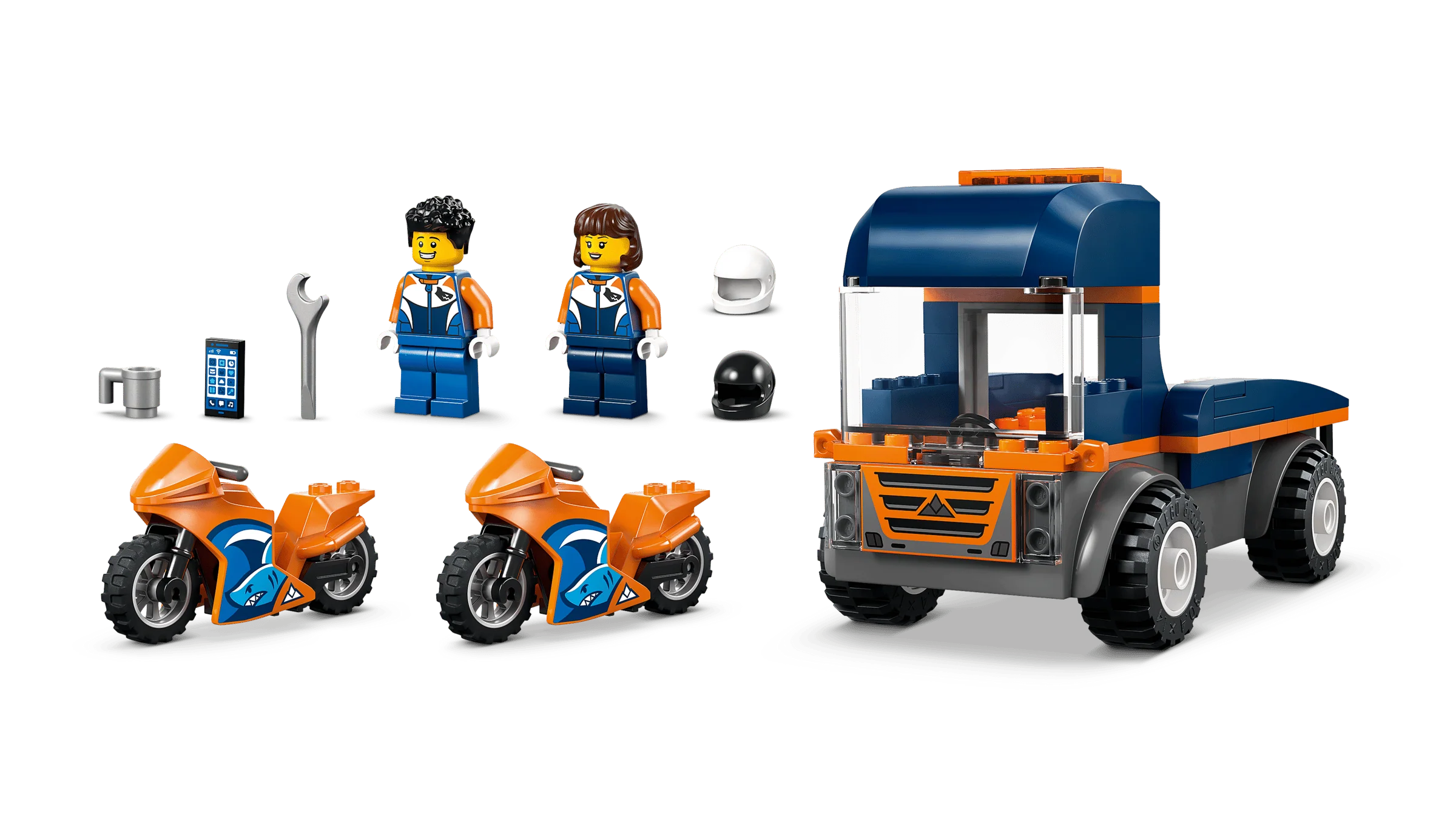 LEGO 60491 Motorcycle Transporter - City - Image 3