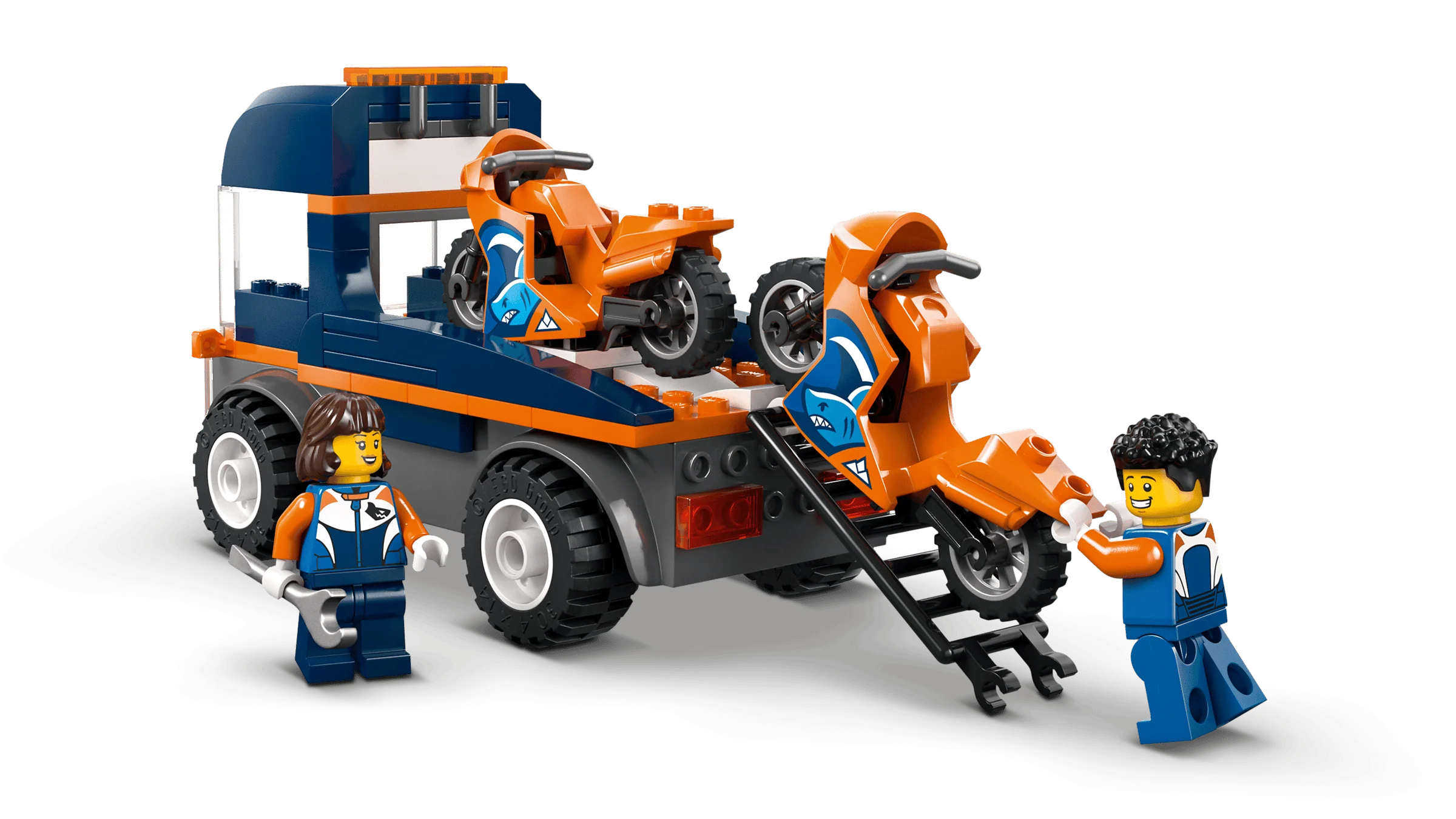 LEGO 60491 Motorcycle Transporter - City - Image 4