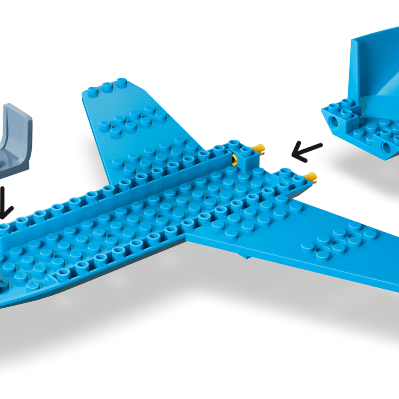 LEGO 60492 Passenger Jet - City - Image 5