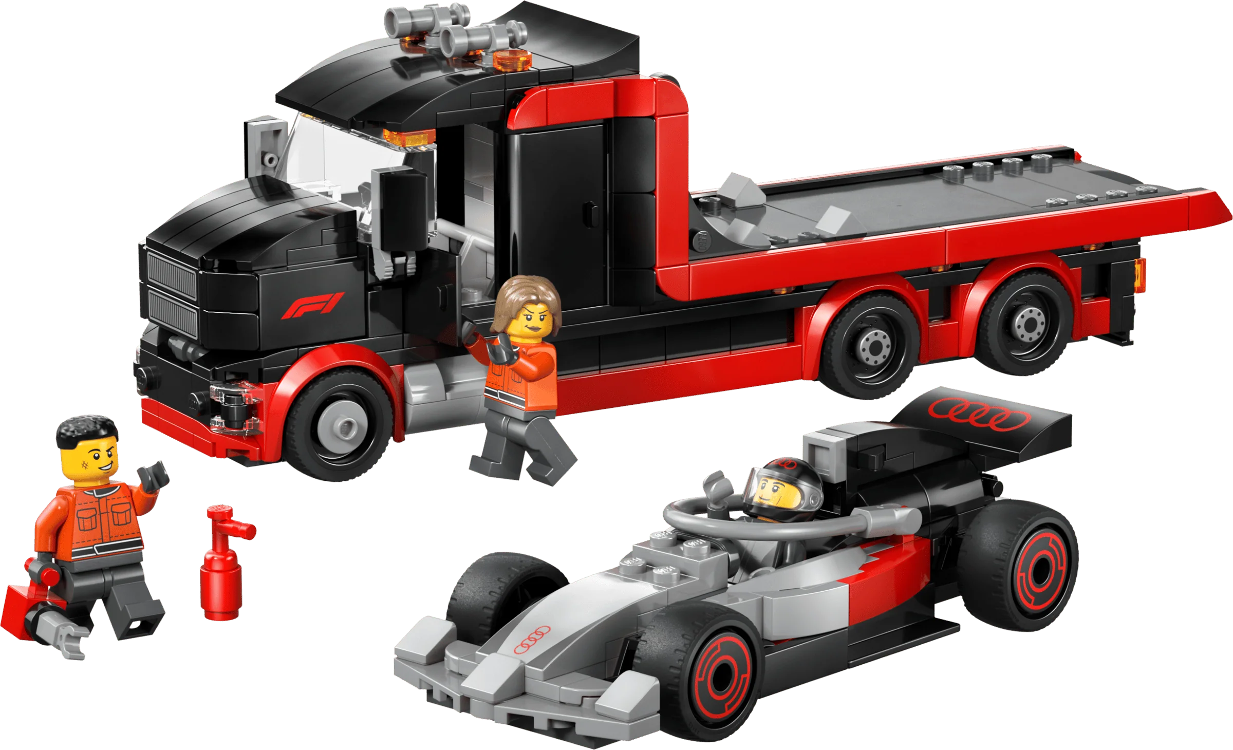 LEGO 60493 F1 Display Truck with Audi F1 Race Car - City - Image 2
