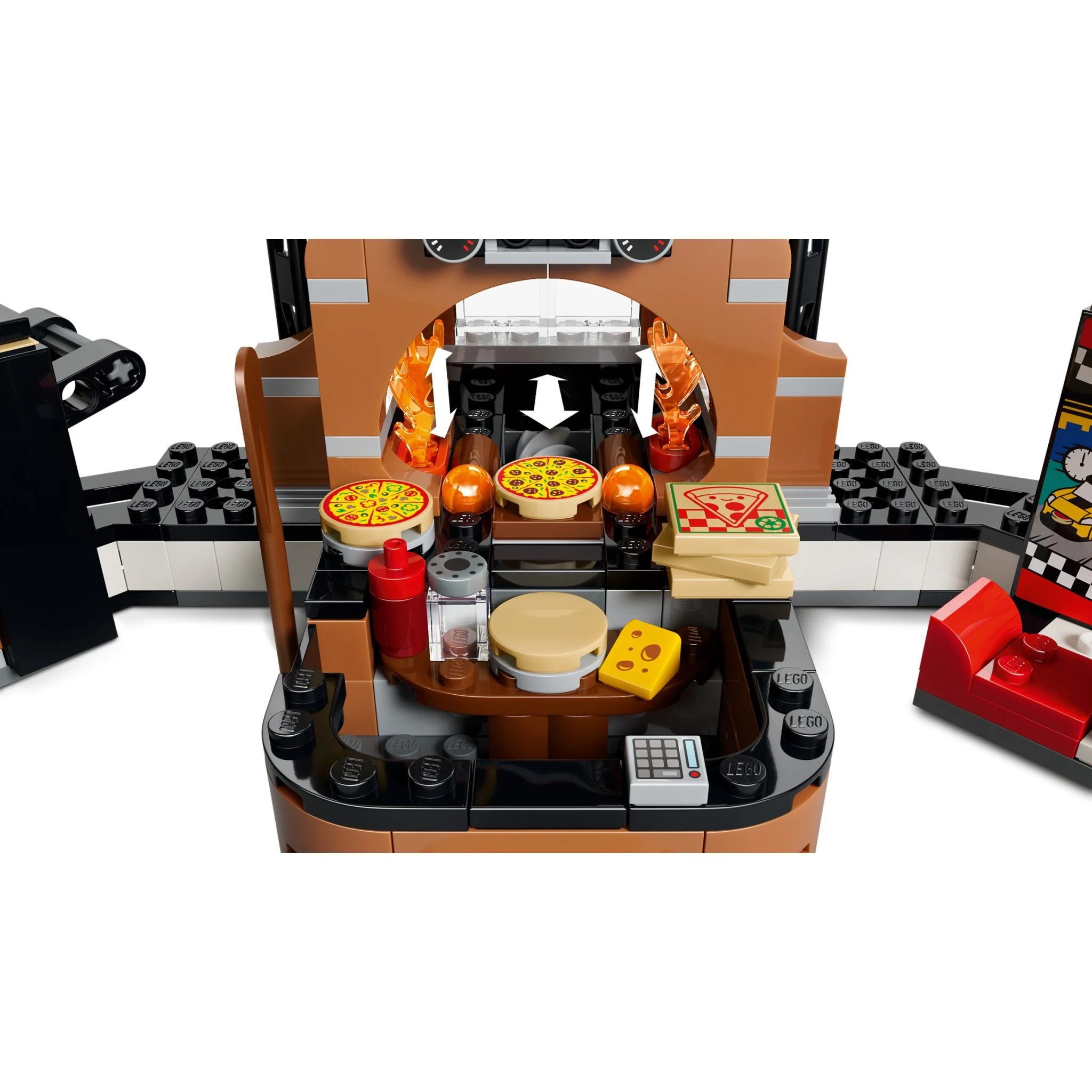 LEGO 60496 Pizza Delivery Experience with Vehicles - City - Image 6