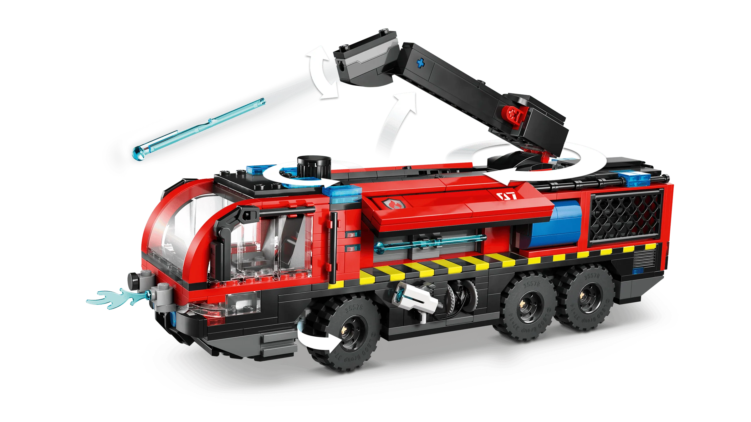 LEGO 60499 Airport Fire Truck - City - Image 3