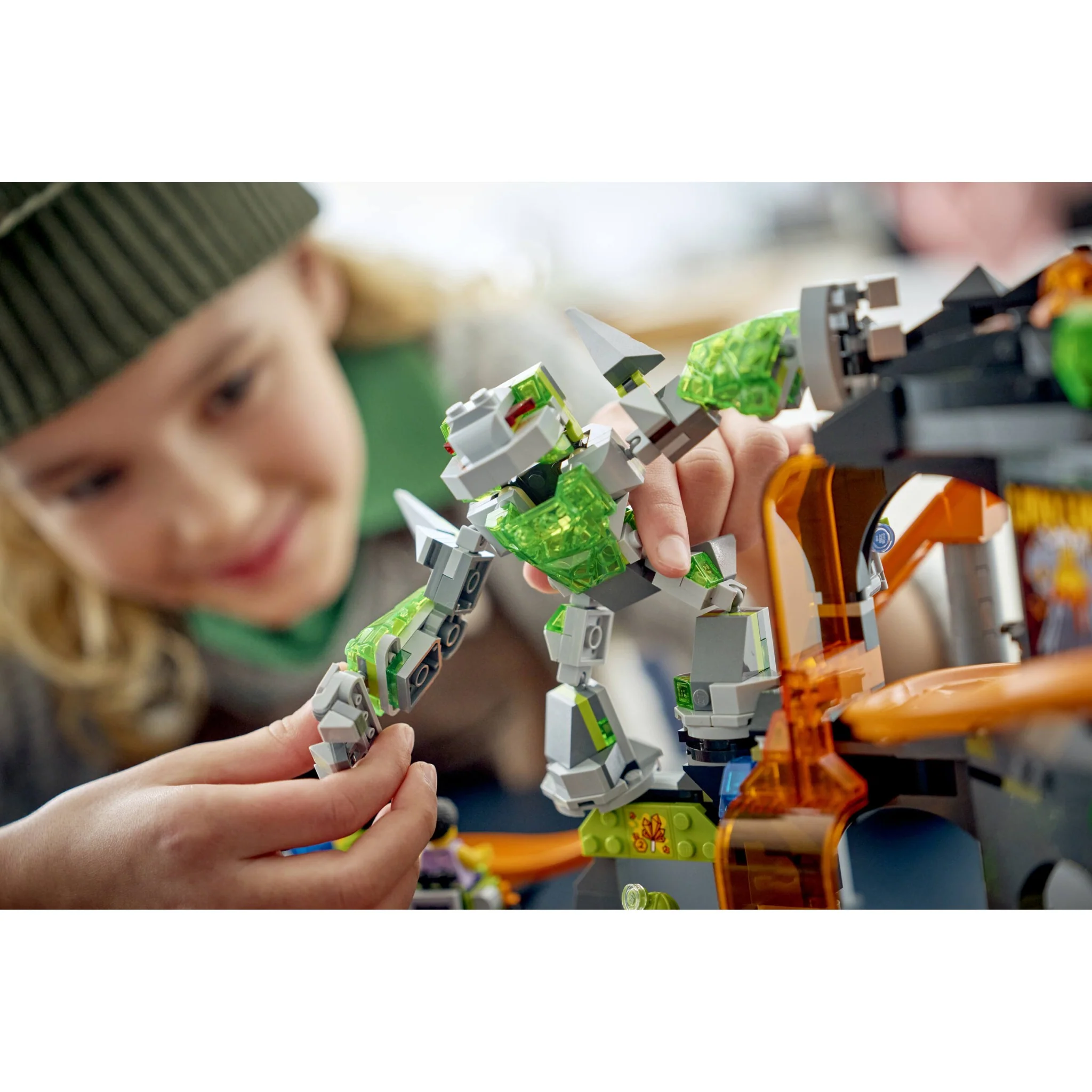 LEGO 60501 Lava Land Roller Coaster Park - City - Image 9