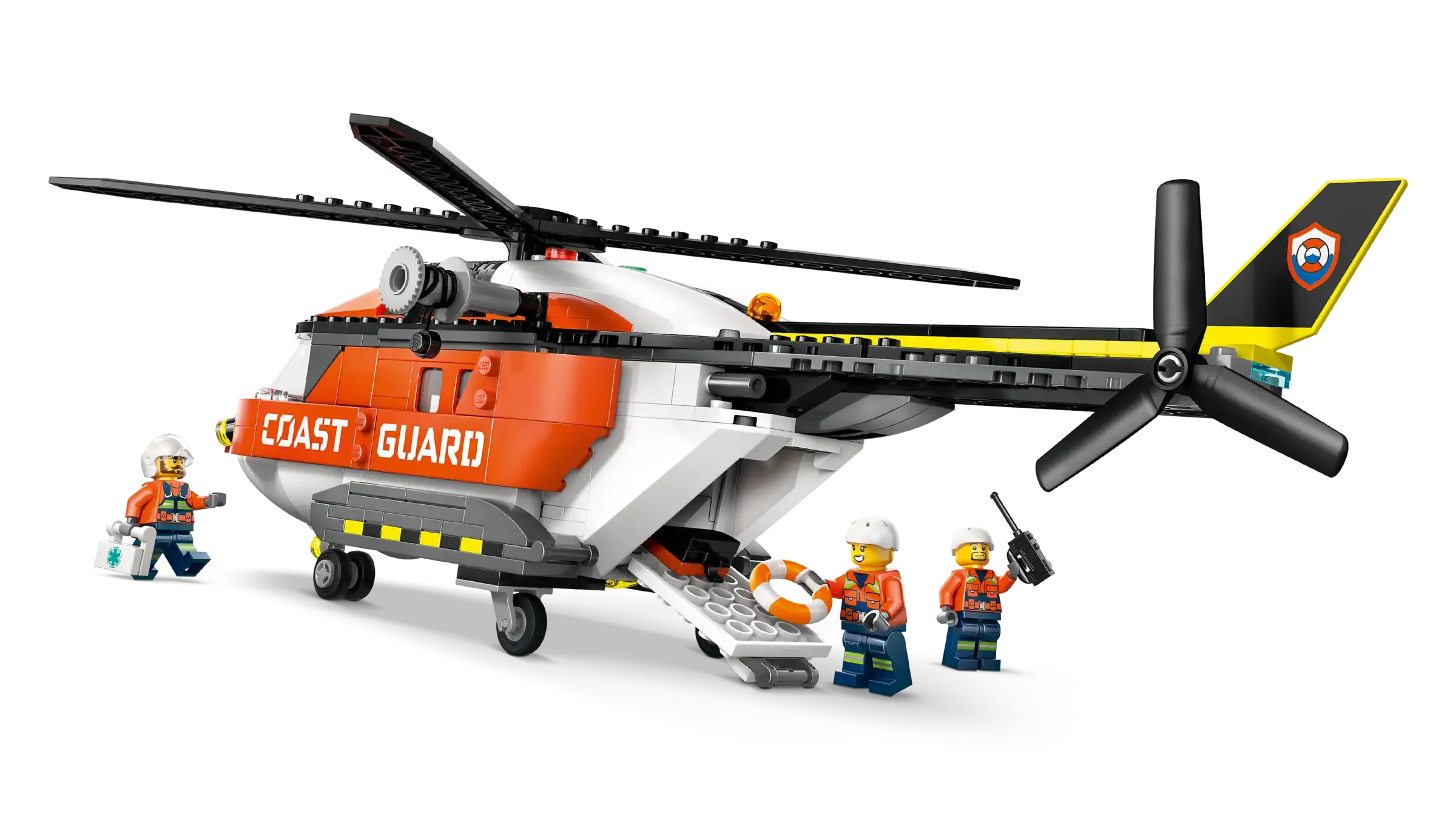 LEGO 60503 Coast Guard Helicopter - City - Image 4