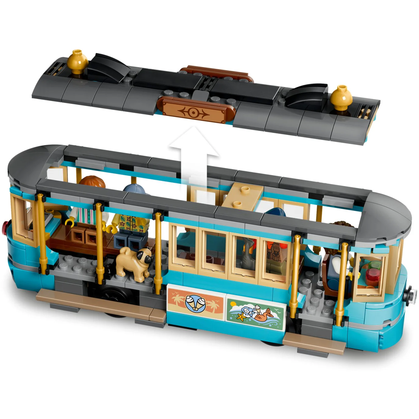 LEGO 60506 Classic Beach Streetcar - City - Image 6