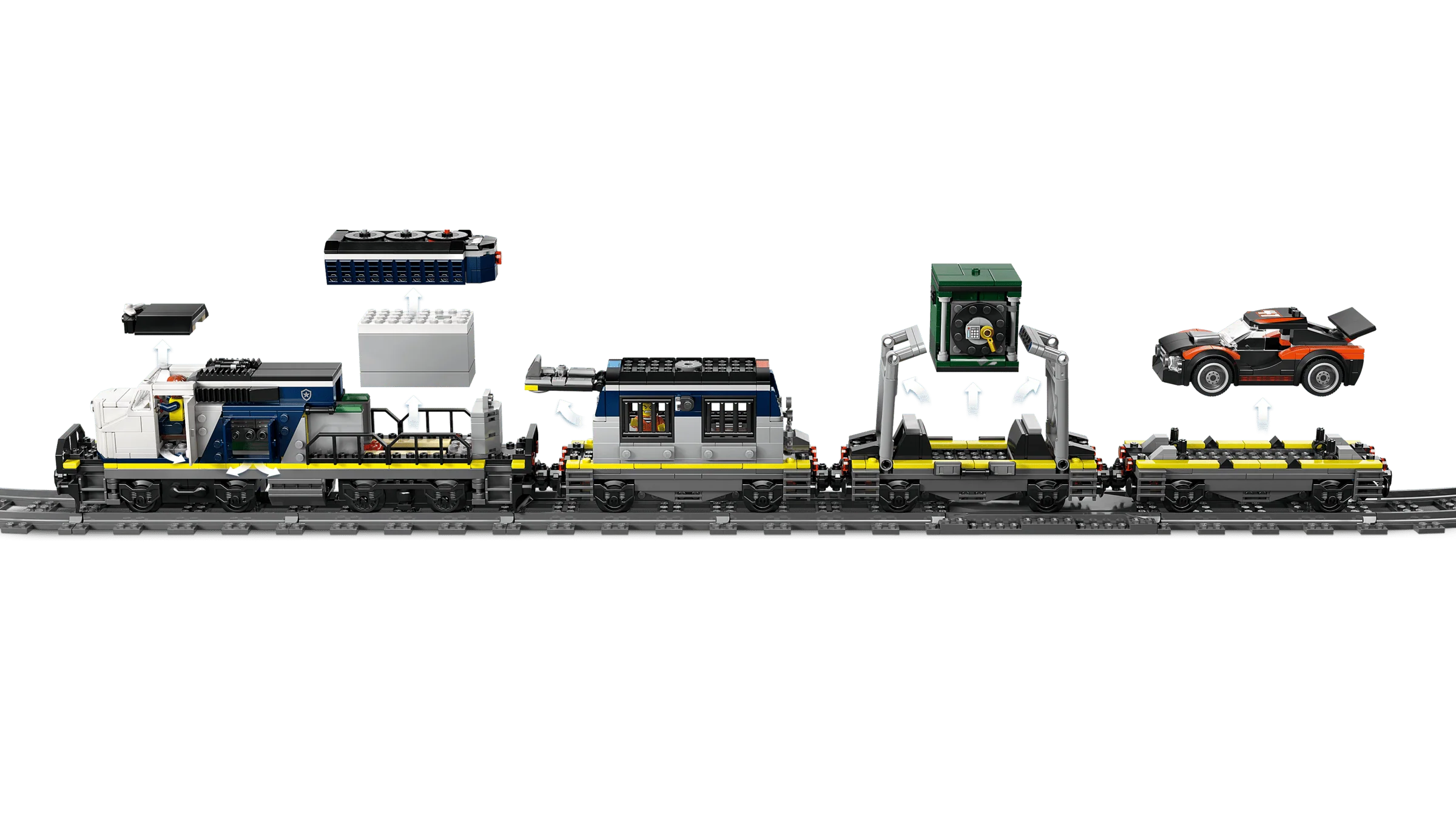 LEGO 60508 Police Train Heist - City - Image 5