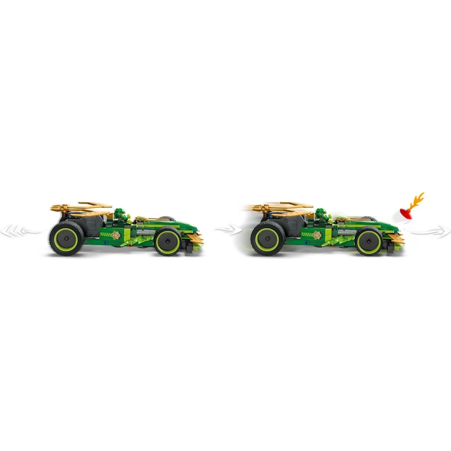 LEGO 71828 Lloyd's Pull-Back Race Car - Ninjago - Image 3