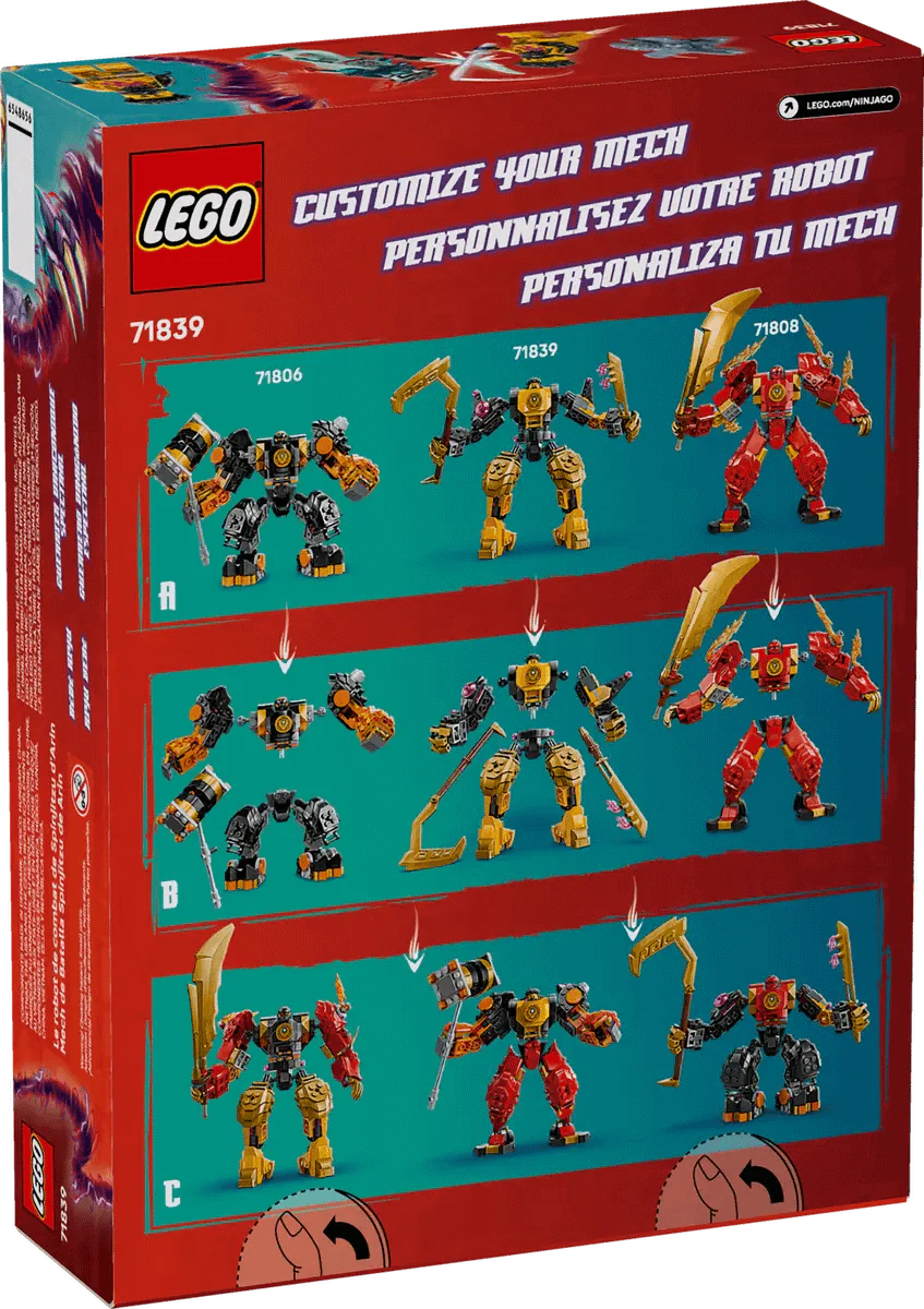 LEGO 71839 Arin's Spinjitzu Battle Mech - Ninjago - Image 9