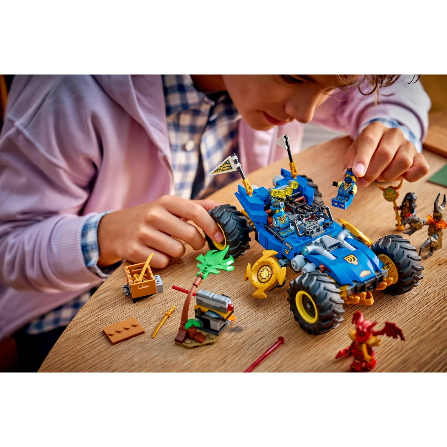 LEGO 71856 Jay's Transforming Car - Ninjago - Image 7