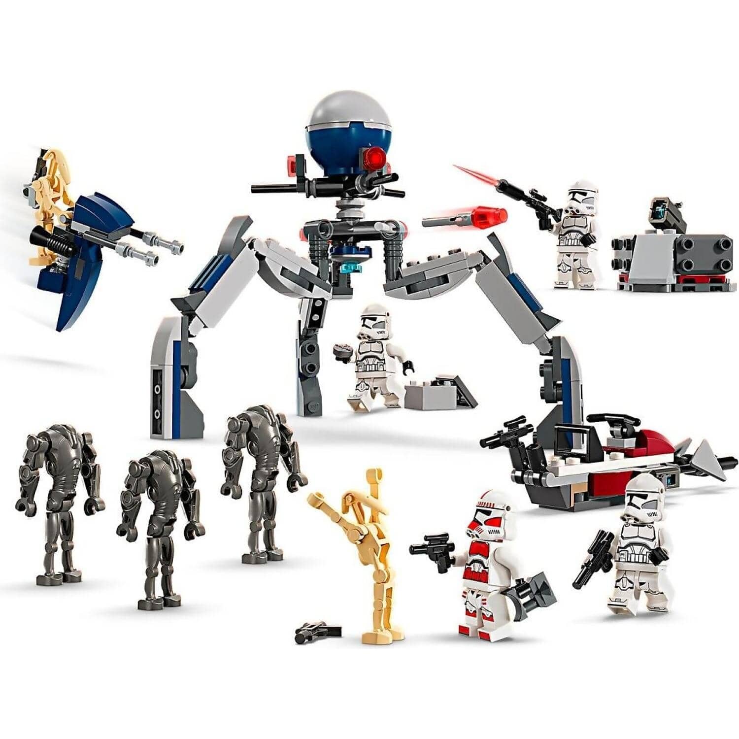 LEGO 75372 Clone Trooper™ & Battle Droid™ Battle Pack - Star Wars - Image 3