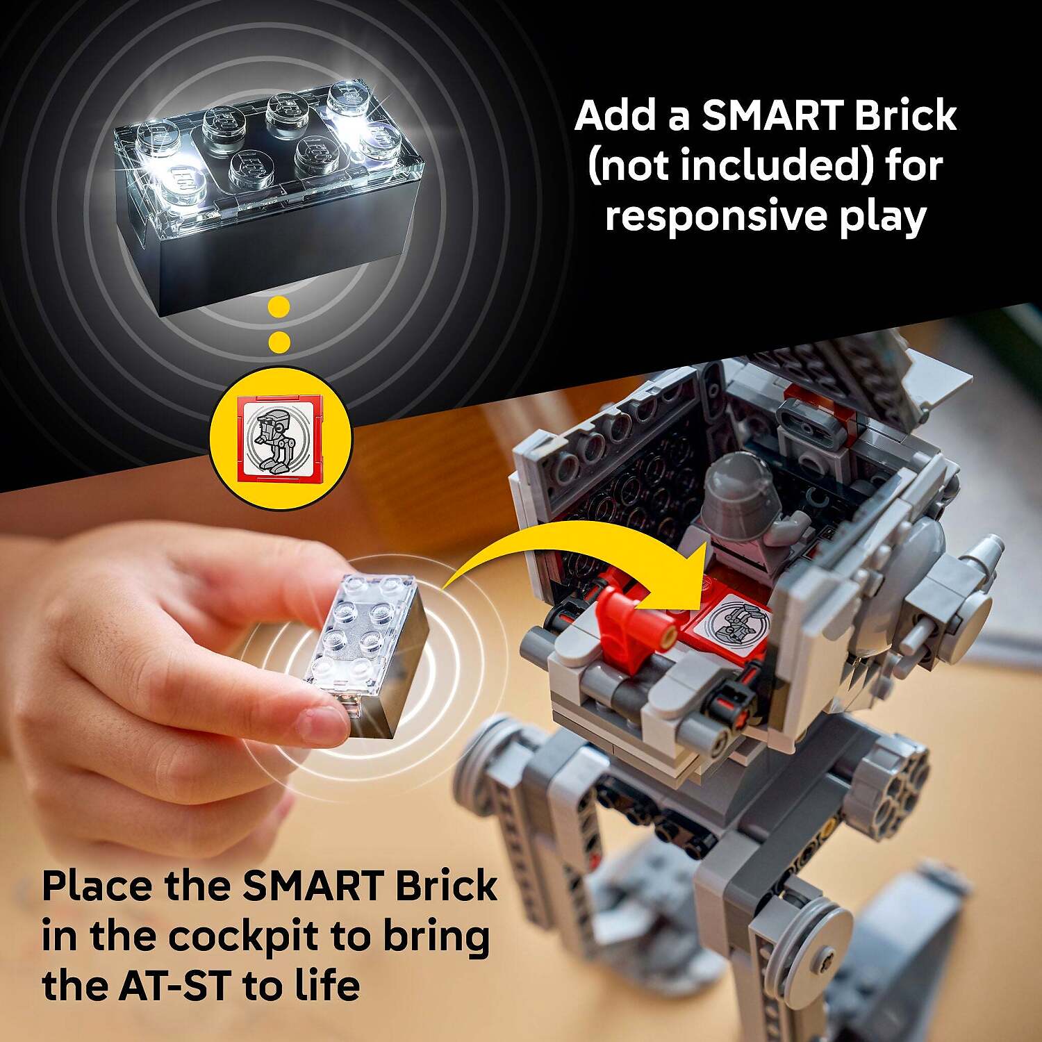 LEGO 75424 SMART Play Compatible: AT-ST Attack on Endor - Star Wars - Image 7