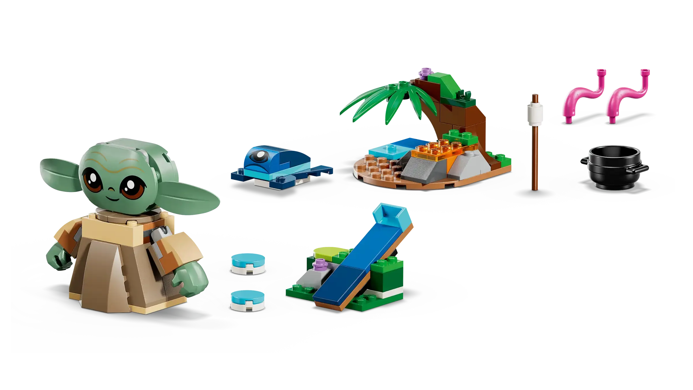 LEGO 75443 Grogu's Homestead - Star Wars - Image 3