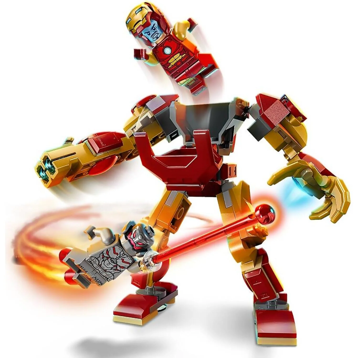 LEGO 76307 Iron Man Mech Vs. Ultron - Marvel Super Heroes - Image 3