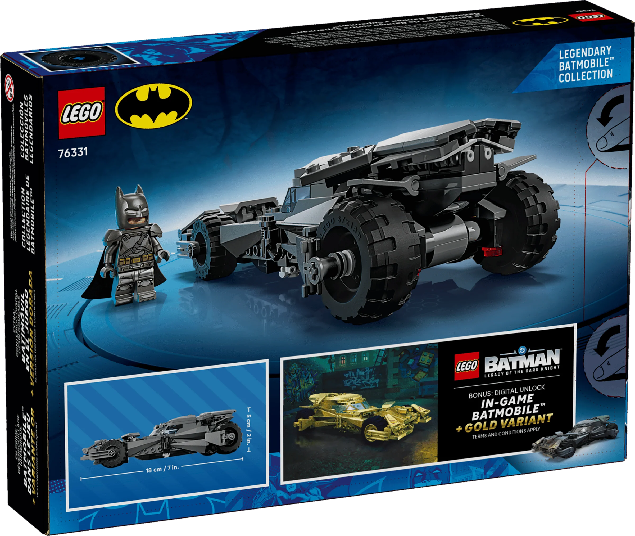 LEGO 76331 Batman v Superman Batmobile - DC Super Heroes - Image 5