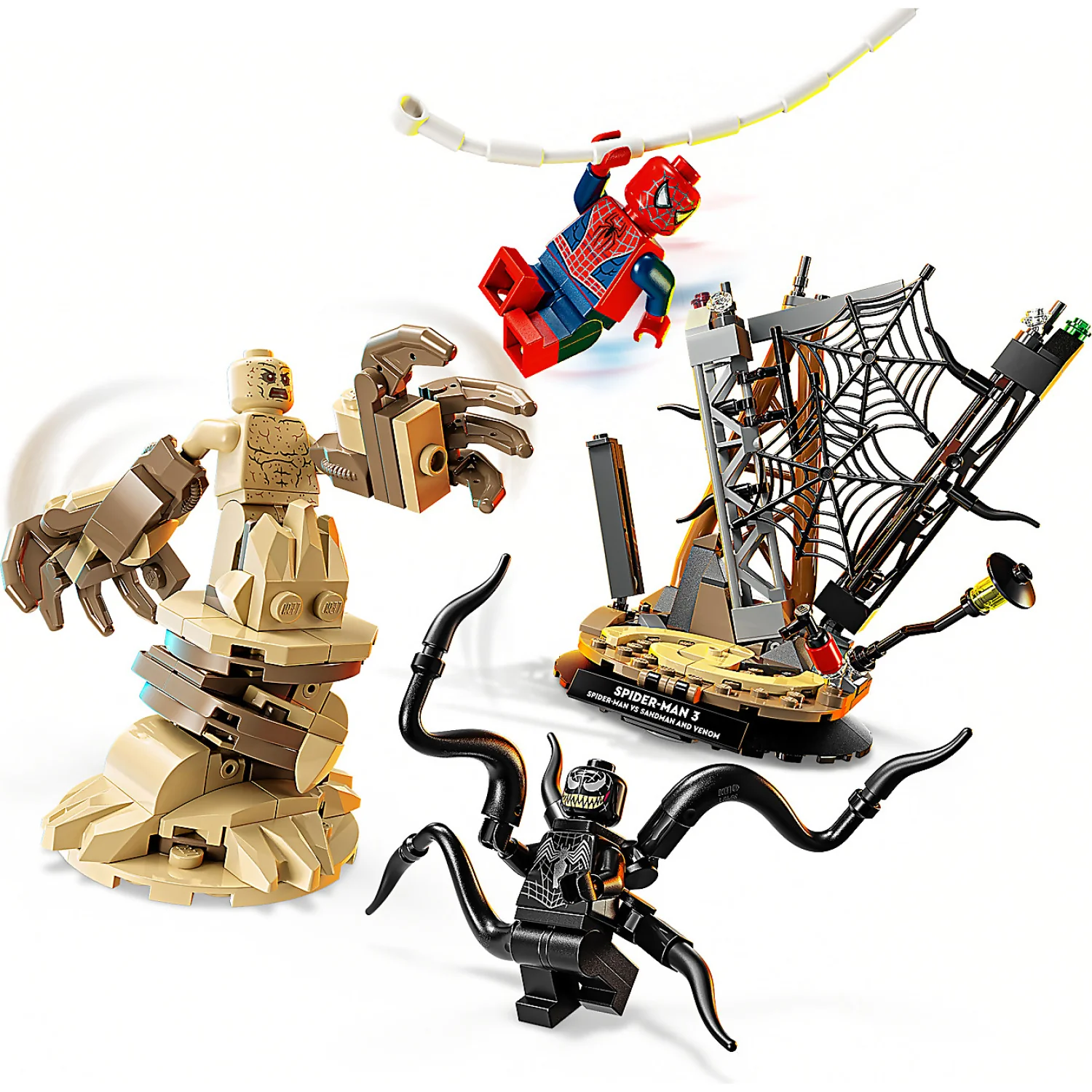 LEGO 76334 Epic Battle: Spider-Man vs. Sandman - Marvel Super Heroes - Image 3