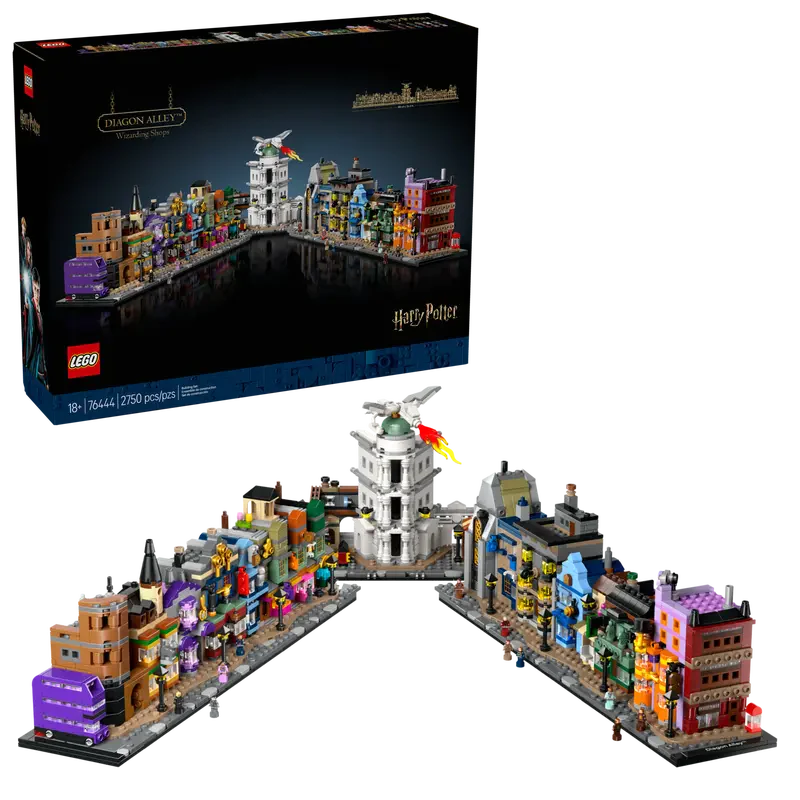 LEGO 76444 Diagon Alley™ Wizarding Shops - Harry Potter - Image 2