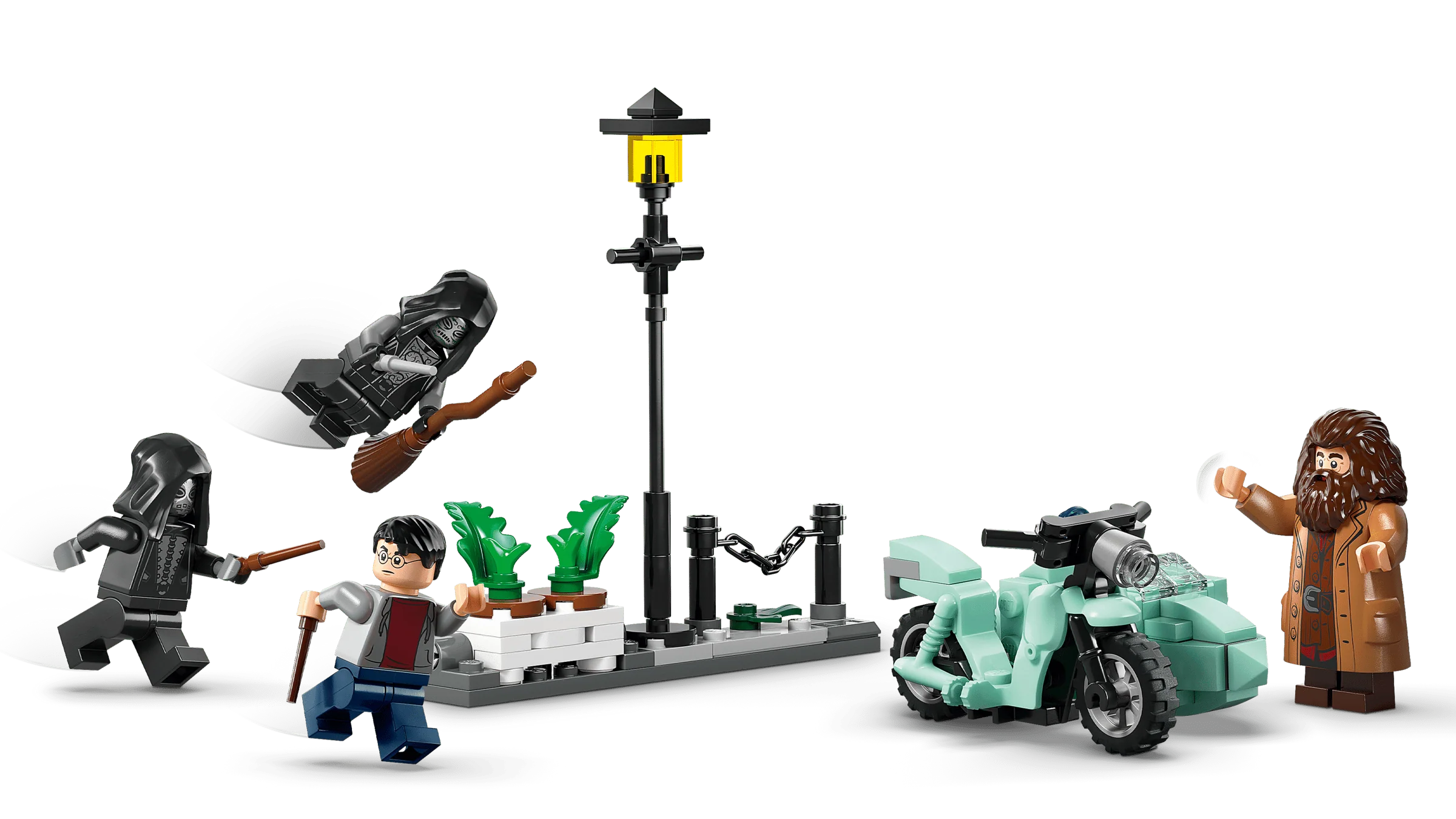 LEGO 76459 Hagrid and Harry's Privet Drive Escape - Harry Potter - Image 4