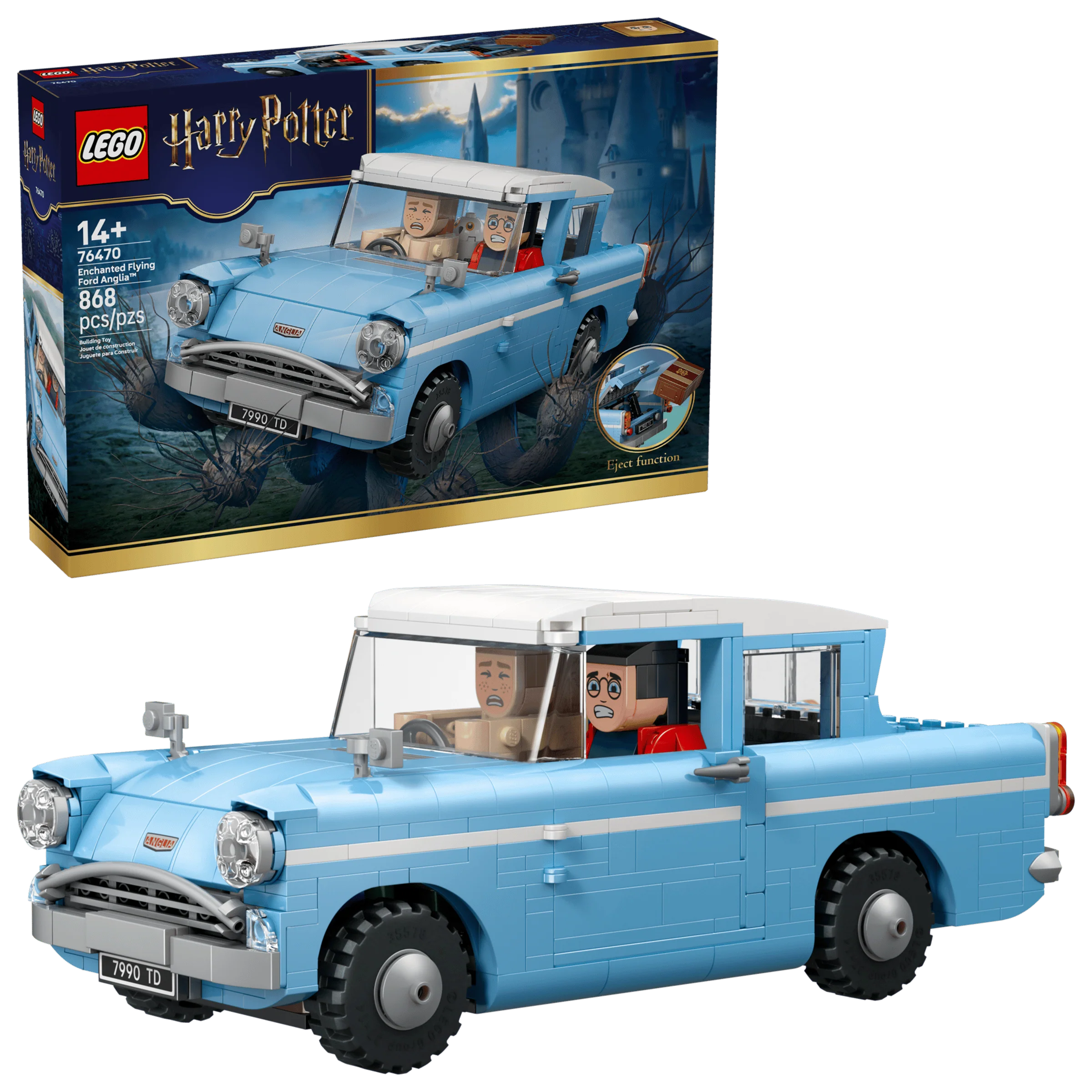 LEGO 76470 Enchanted Flying Ford Anglia - Harry Potter