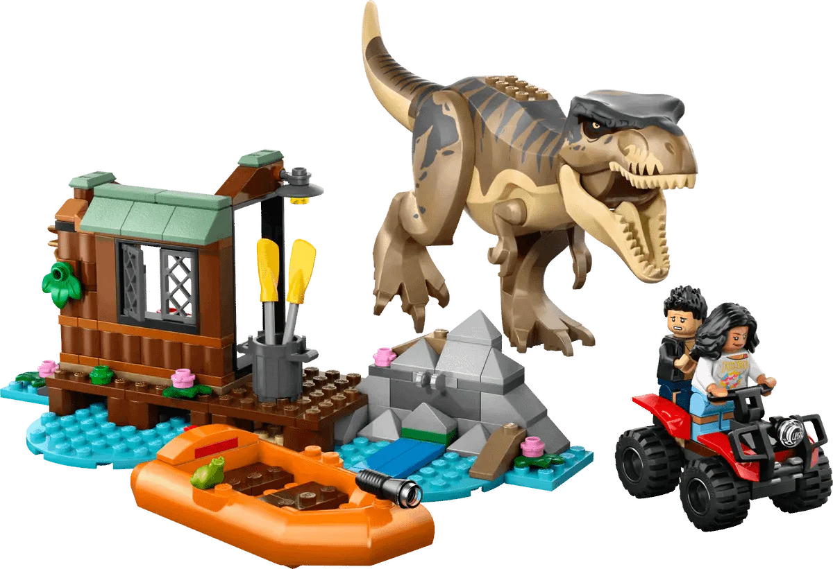 LEGO 76975 T. rex River Escape - Jurassic World - Image 2