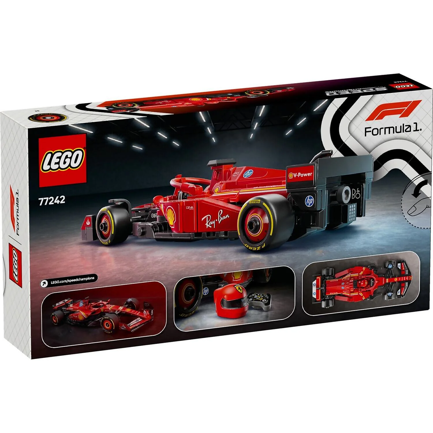 LEGO 77242 Ferrari SF-24 F1® Race Car - Speed Champions - Image 6