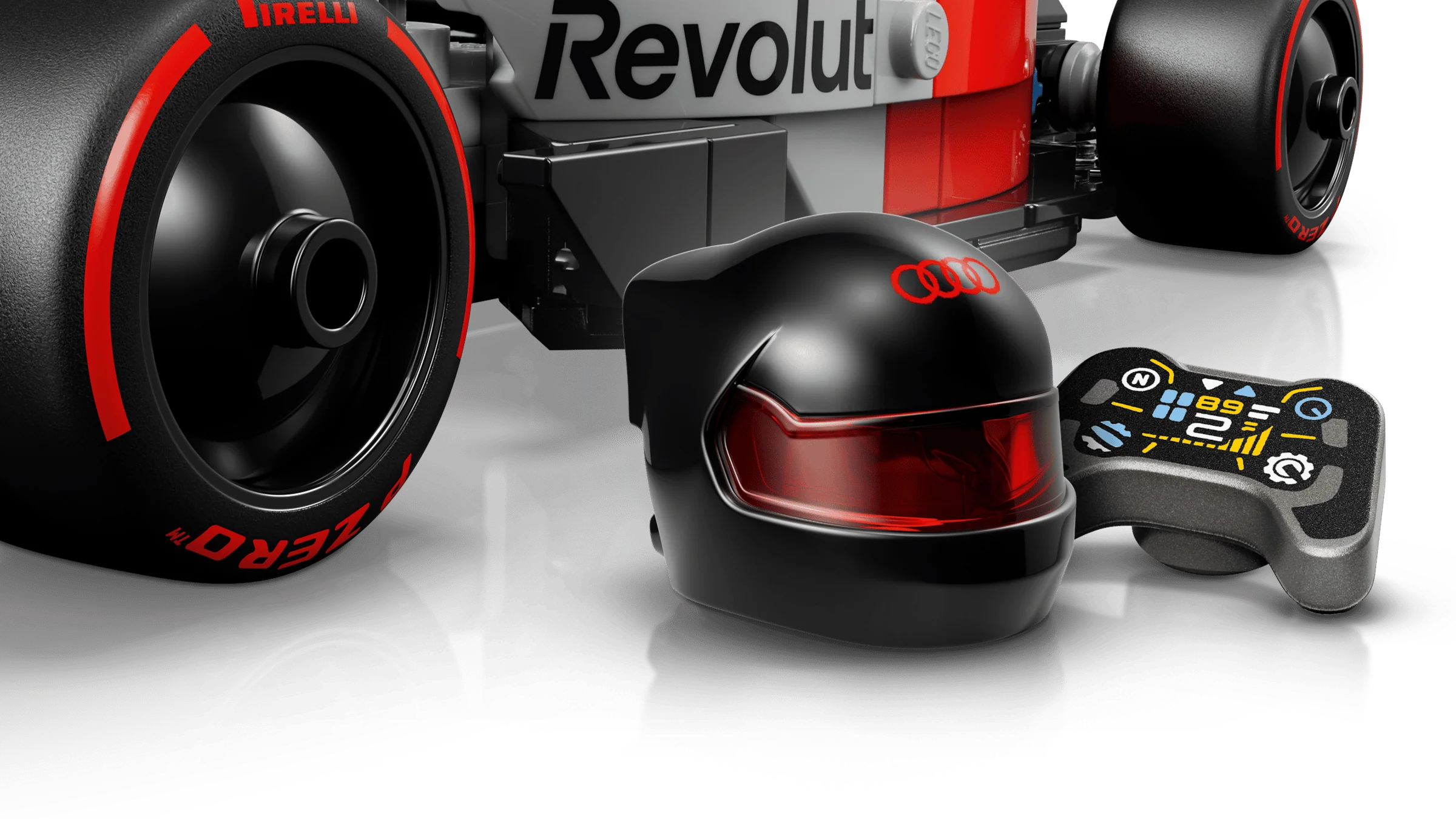LEGO 77259 Audi Revolut F1 Team R26 Race Car - Speed Champions - Image 5