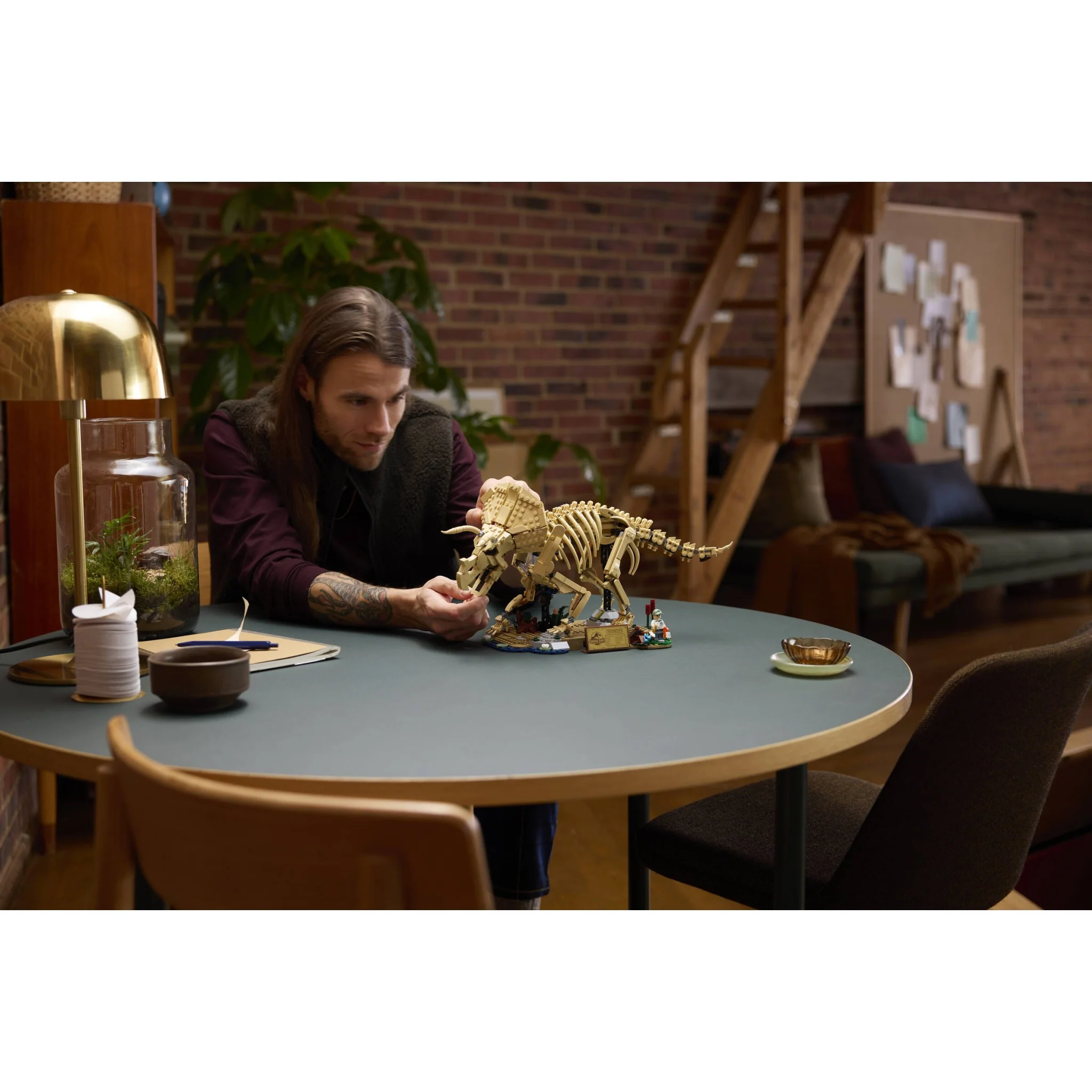 LEGO 77985 Dinosaur Fossils: Triceratops - Jurassic World - Image 7