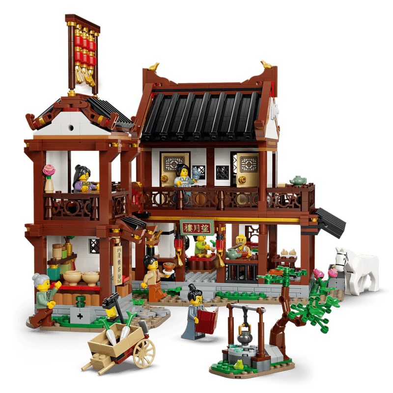 LEGO 80121 Ancient Moon-Gazing Inn - Chinese Festivals - Image 4