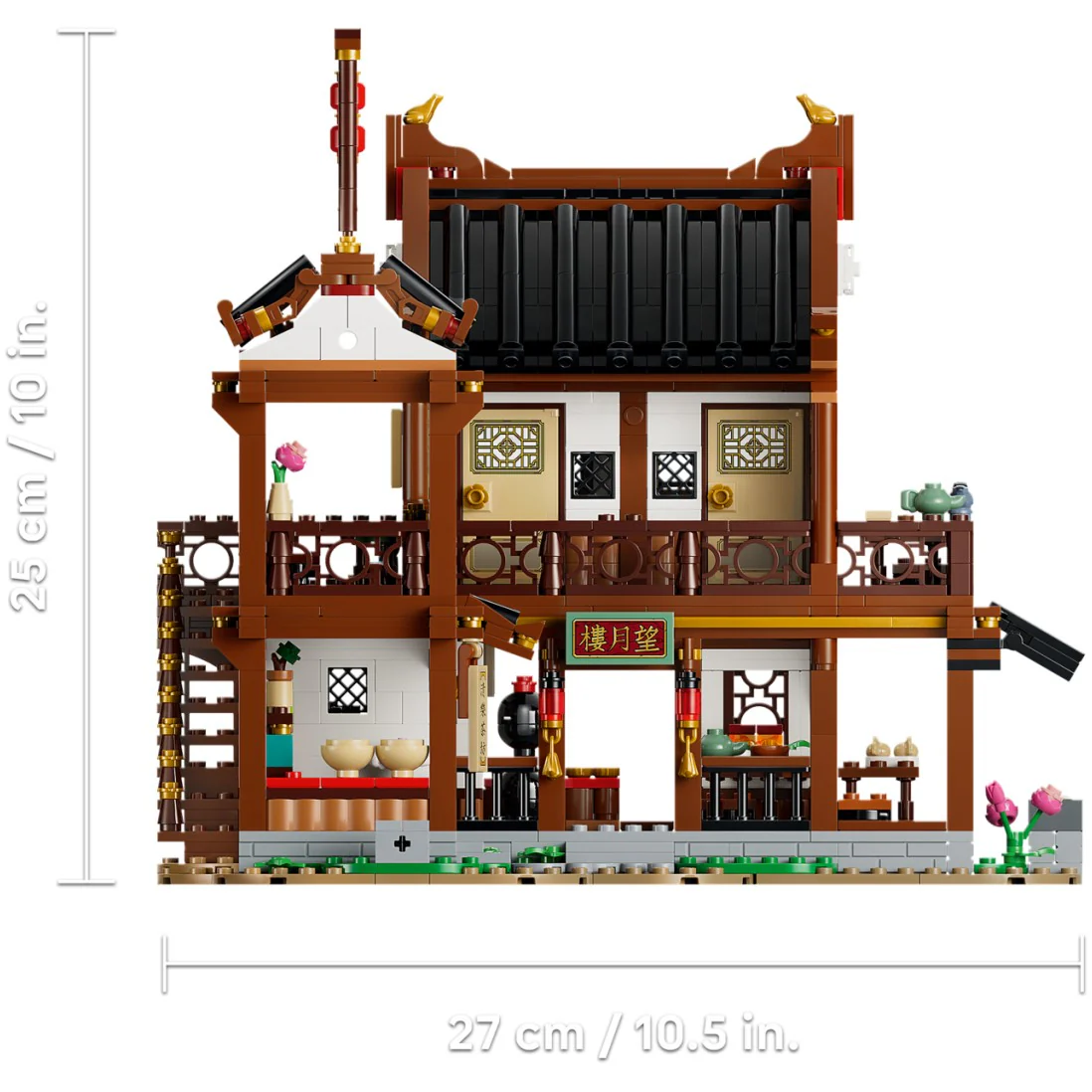 LEGO 80121 Ancient Moon-Gazing Inn - Chinese Festivals - Image 7